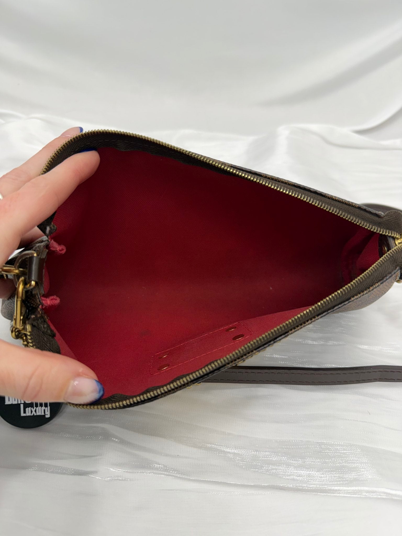 Louis Vuitton Damier Ebene Eva Crossbody