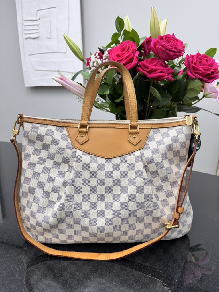 Louis Vuitton Damier Azur Siracusa Bag GM