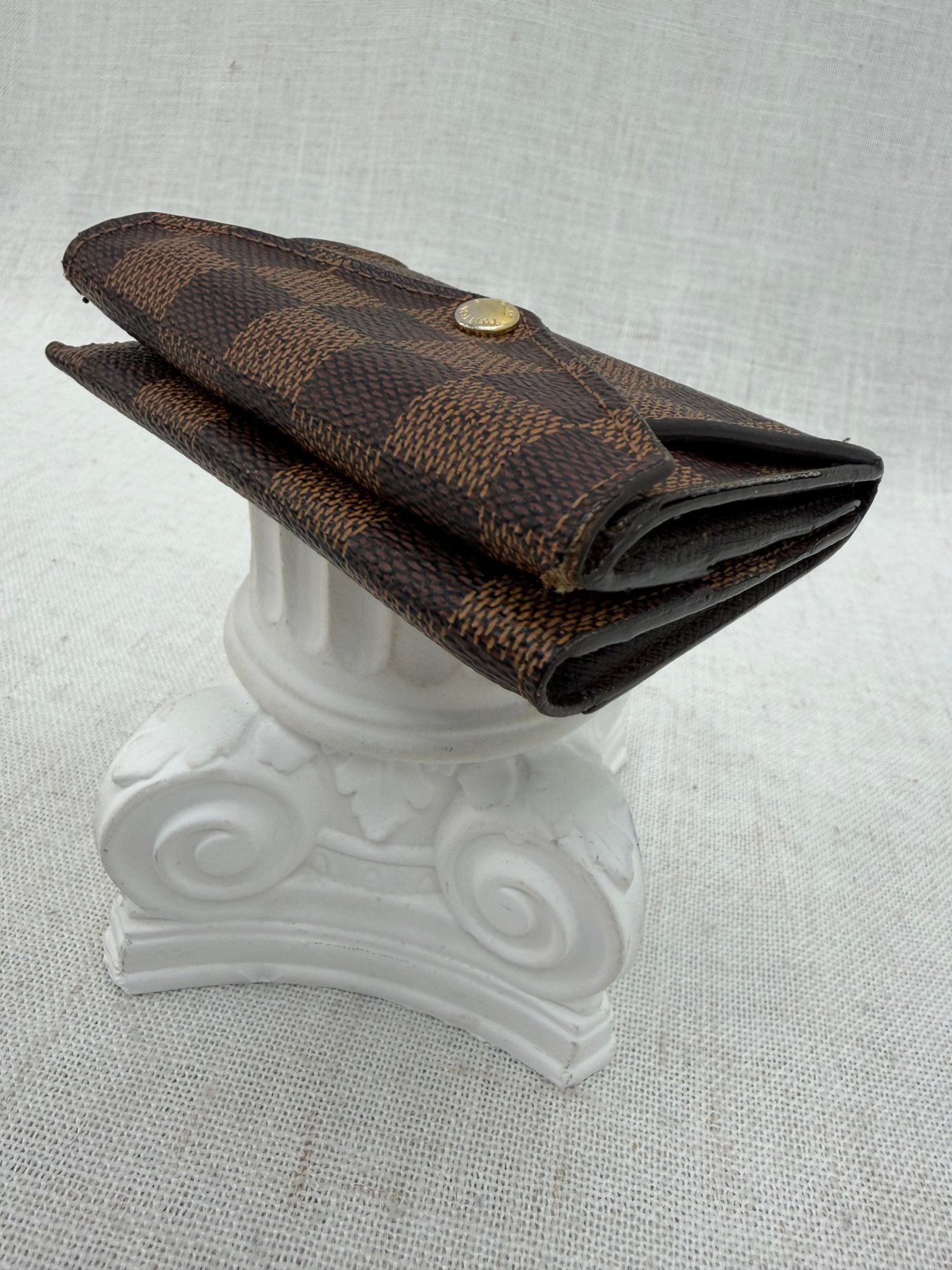 Louis Vuitton Damier Ebene Origami Compact Wallet