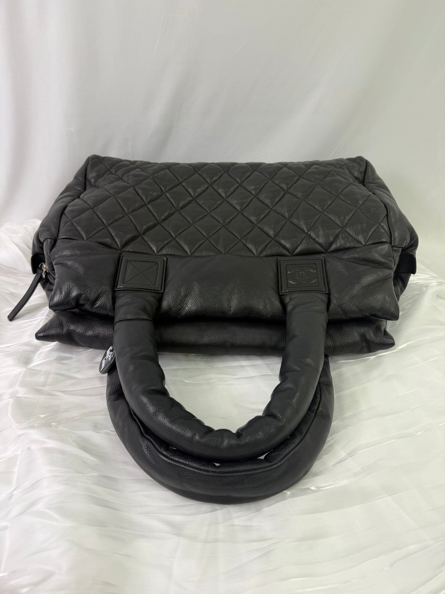 Chanel Black Caviar Leather Cocoon Tote