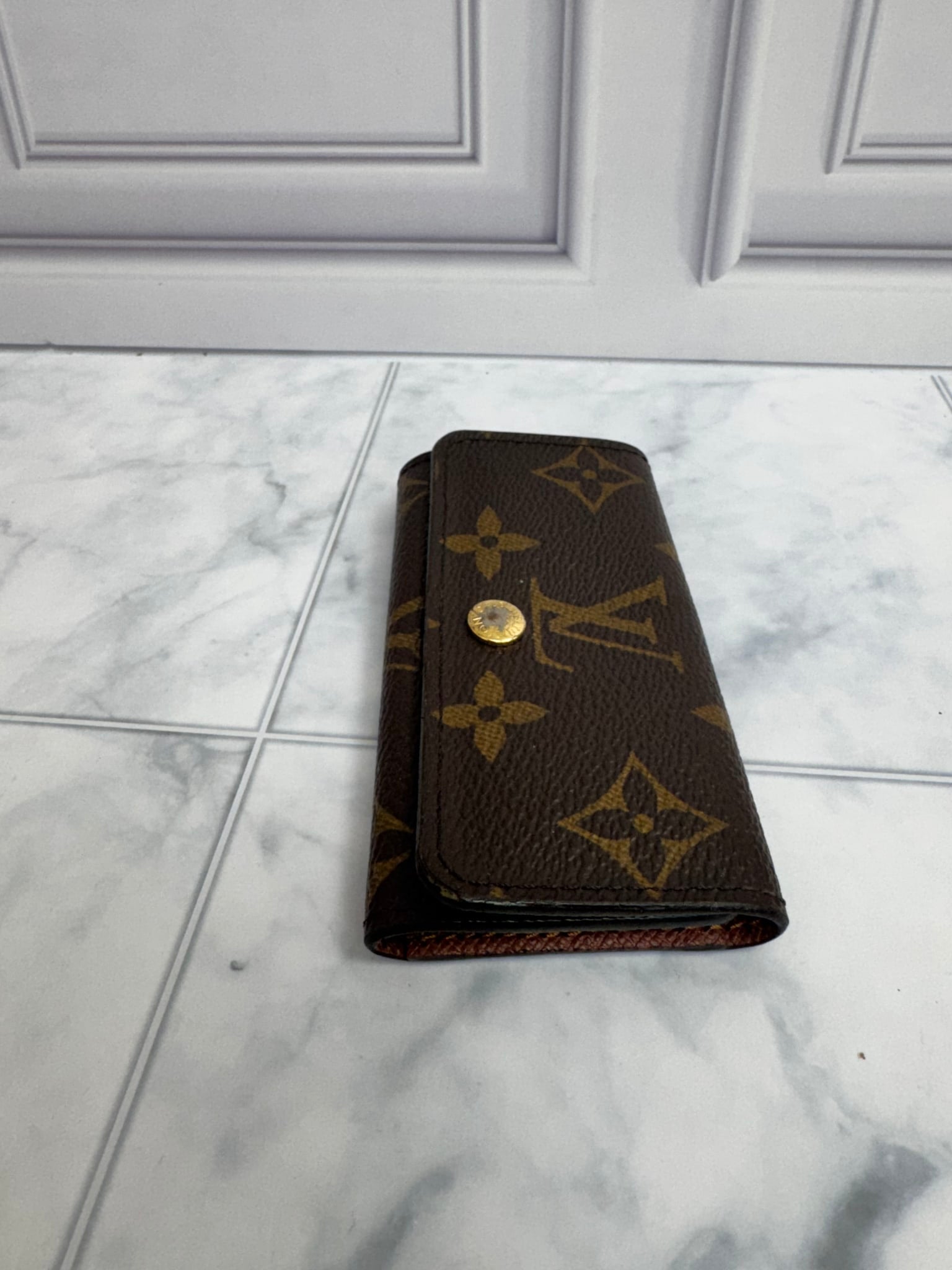 Louis Vuitton Monogram 4 Ring Key Case