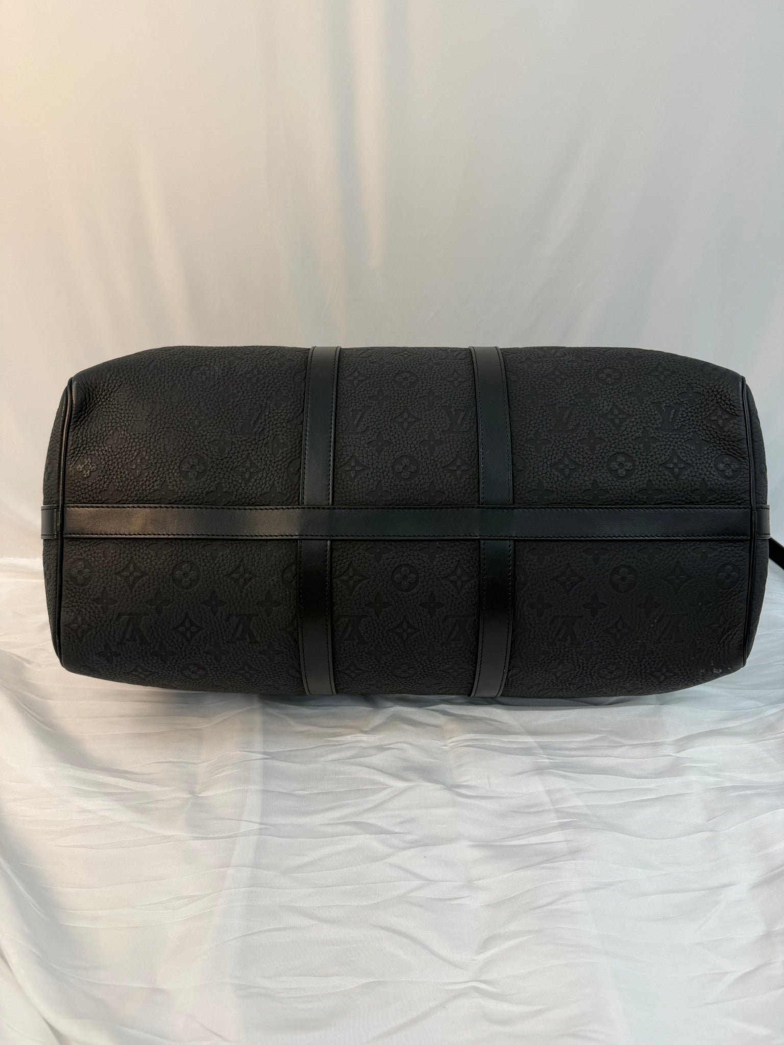 Louis Vuitton Black Empreinte Leather Bandouliere 50