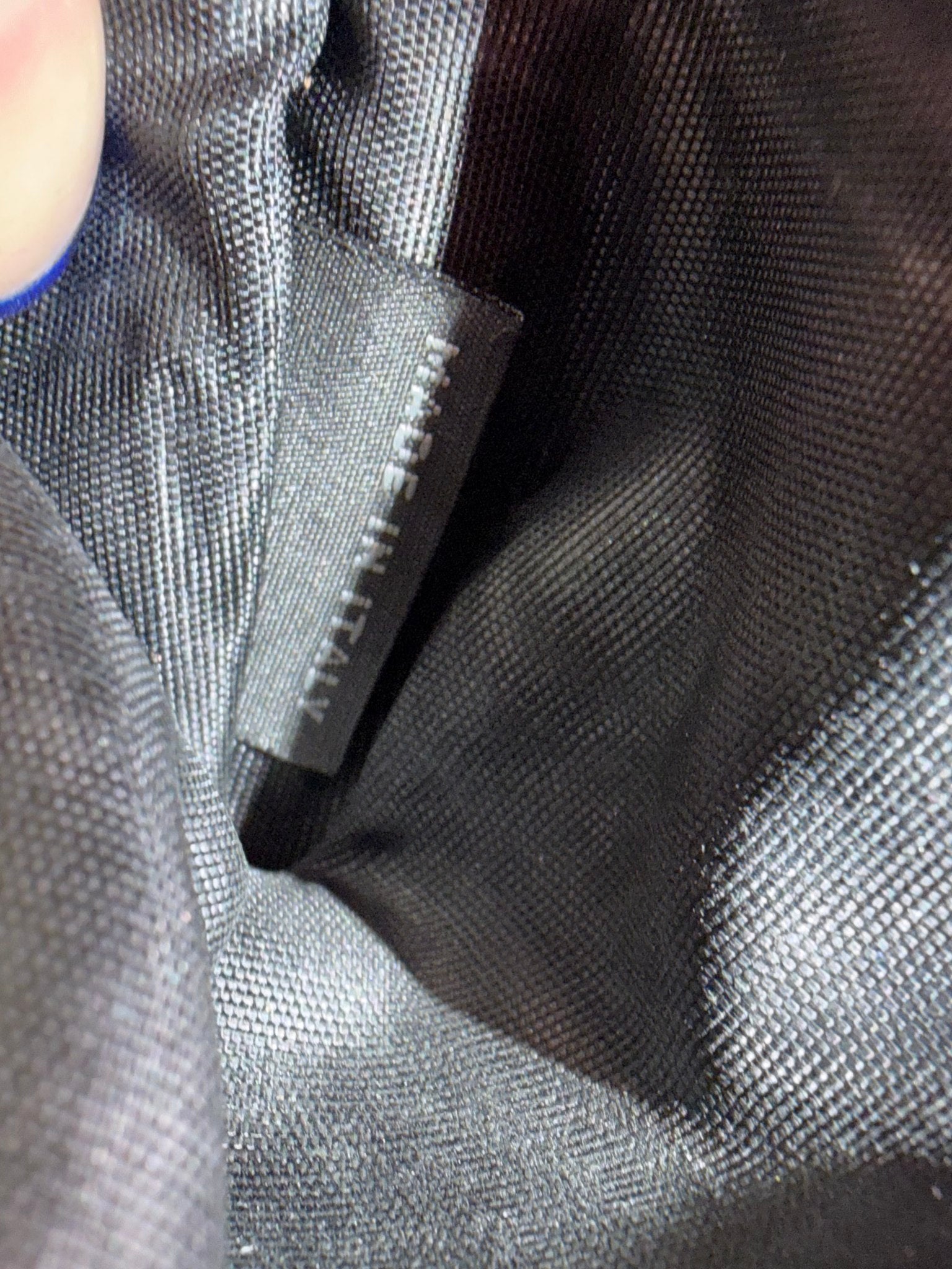 Prada Black Quilted Leather Long Wallet