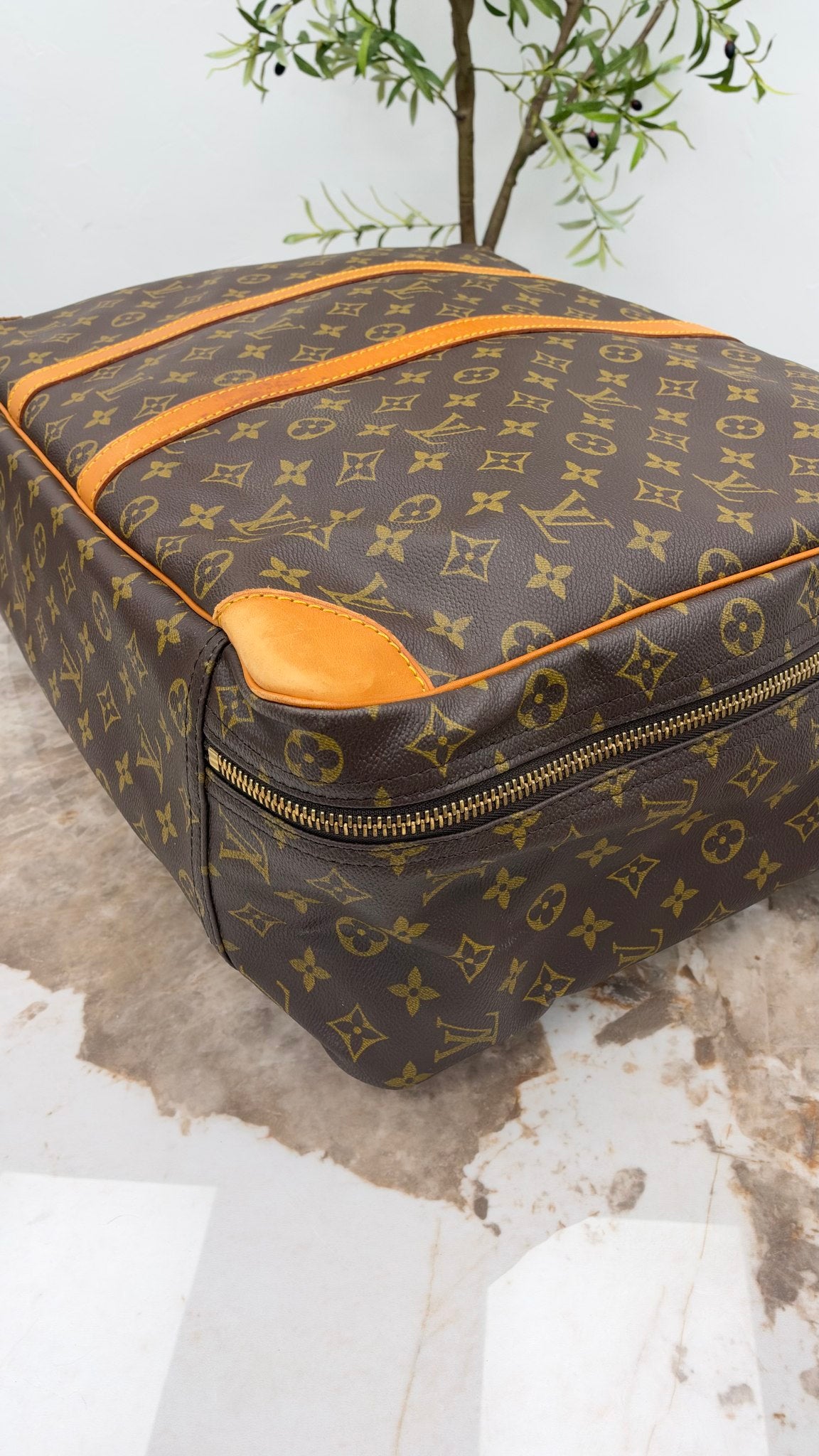 Louis Vuitton Monogram Sirius Soft-Sided Suitcase