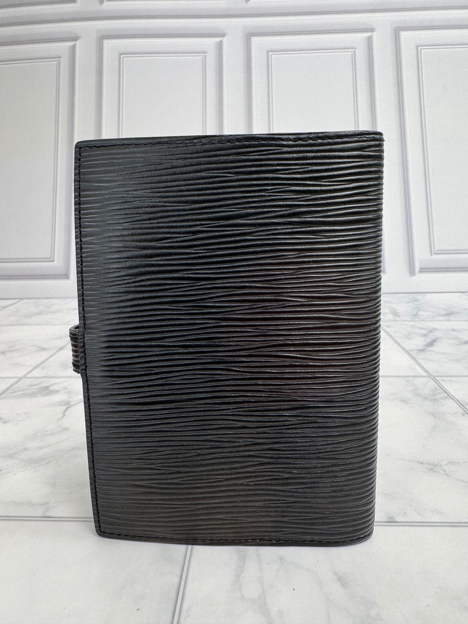 Louis Vuitton Black Epi Leather Z Agenda PM