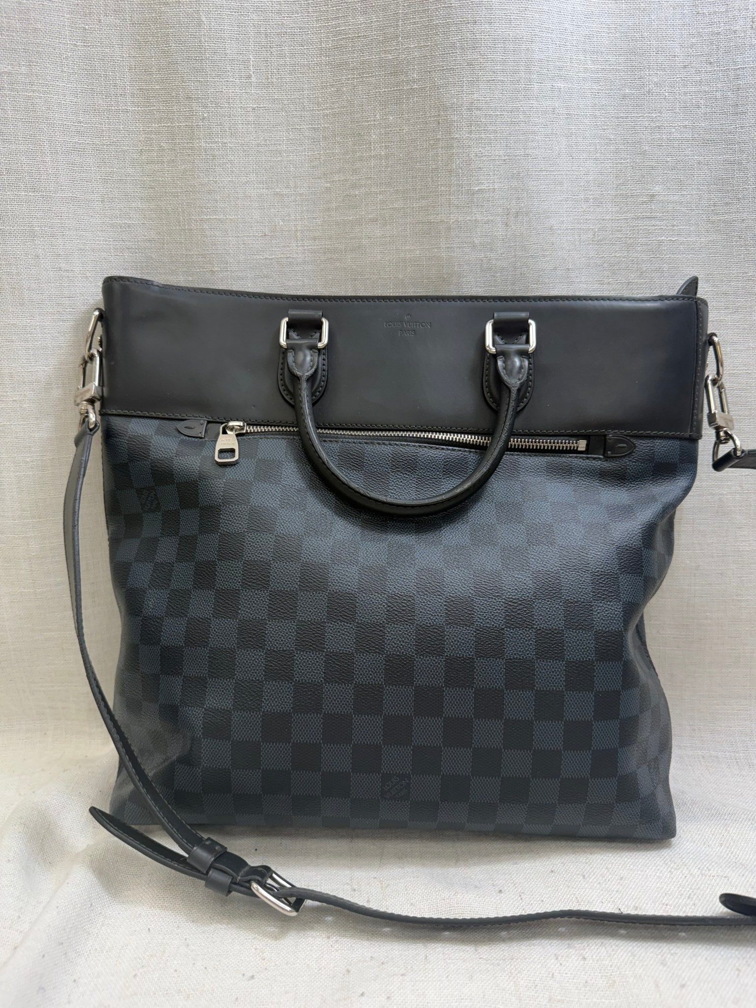 Louis Vuitton Damier Cobalt Newport Tote