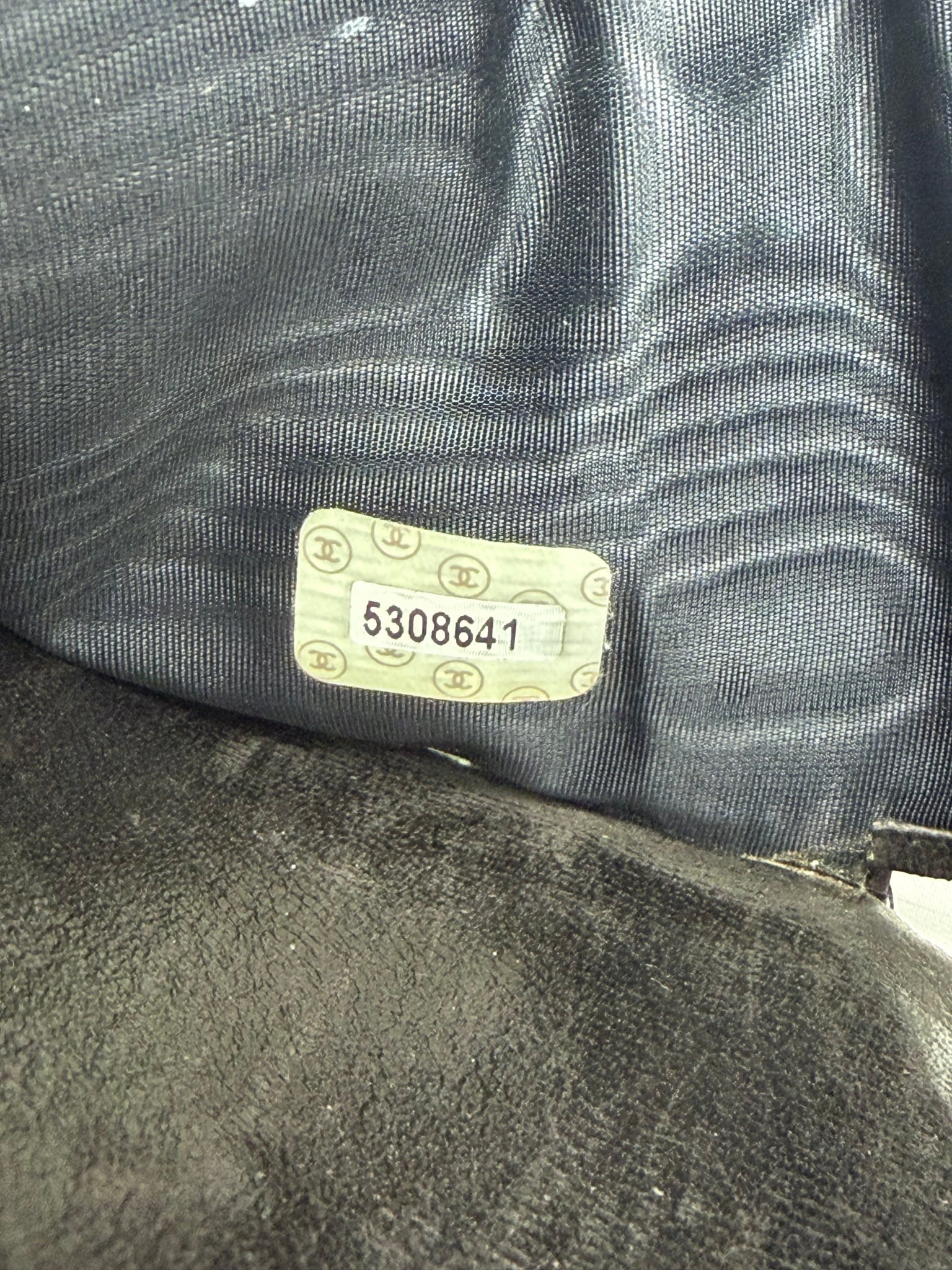 Chanel Black Caviar CC Compact Wallet