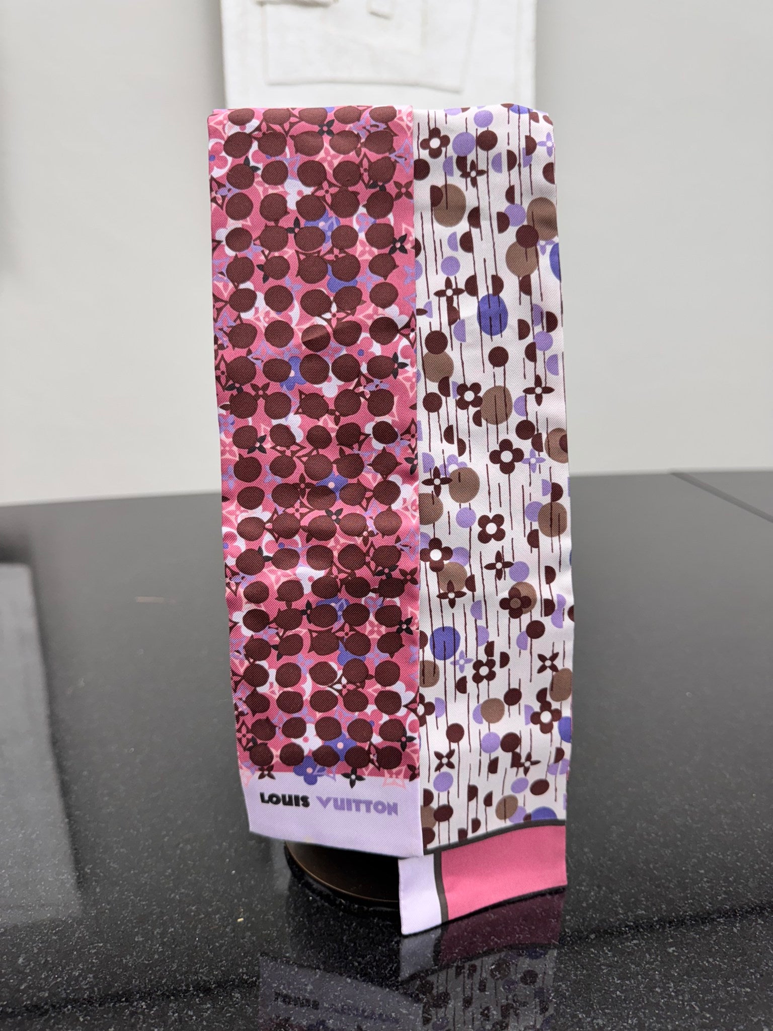 Louis Vuitton Pink And Purple Monogram Twilly