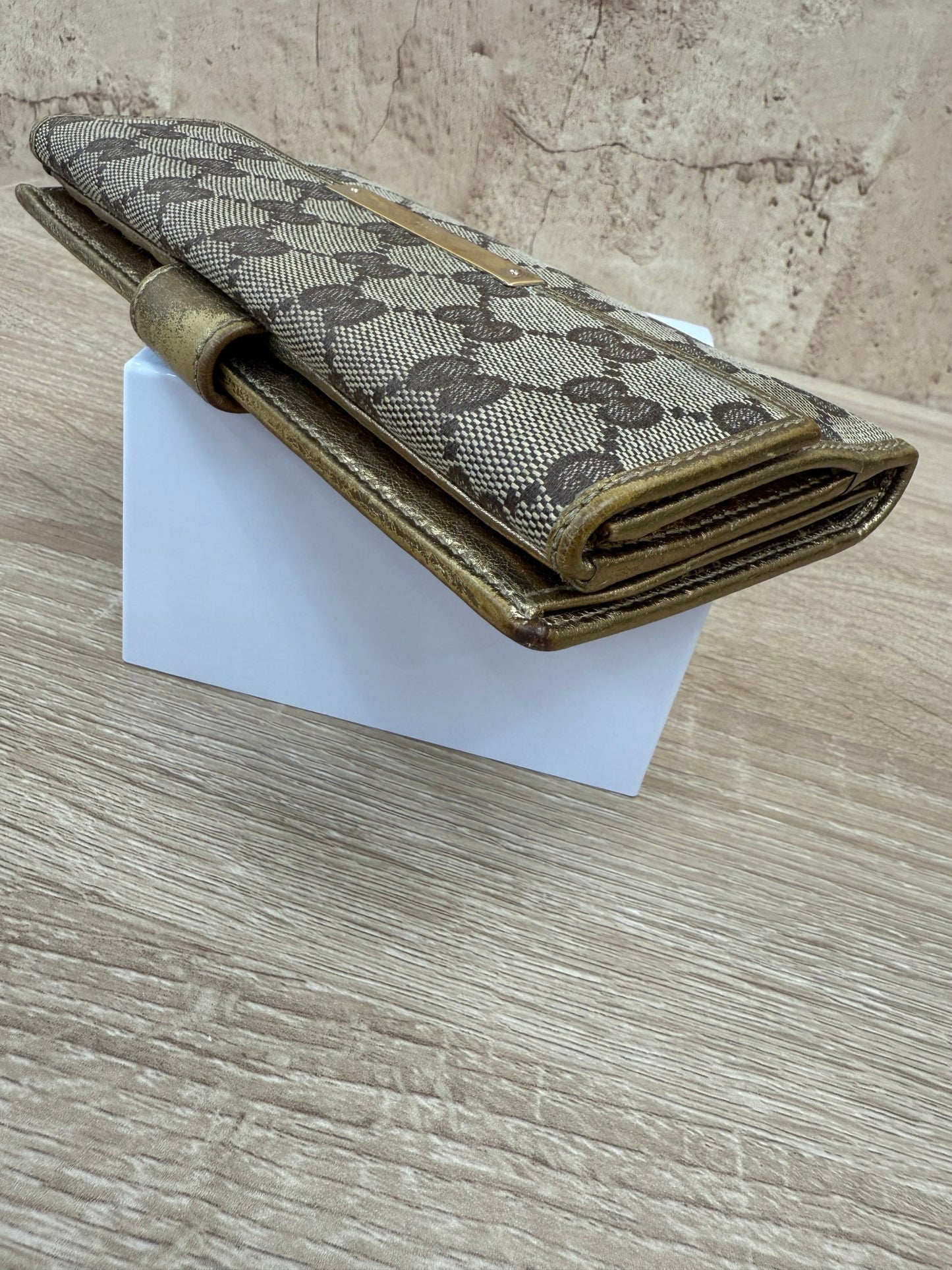 Gucci Canvas Long Wallet