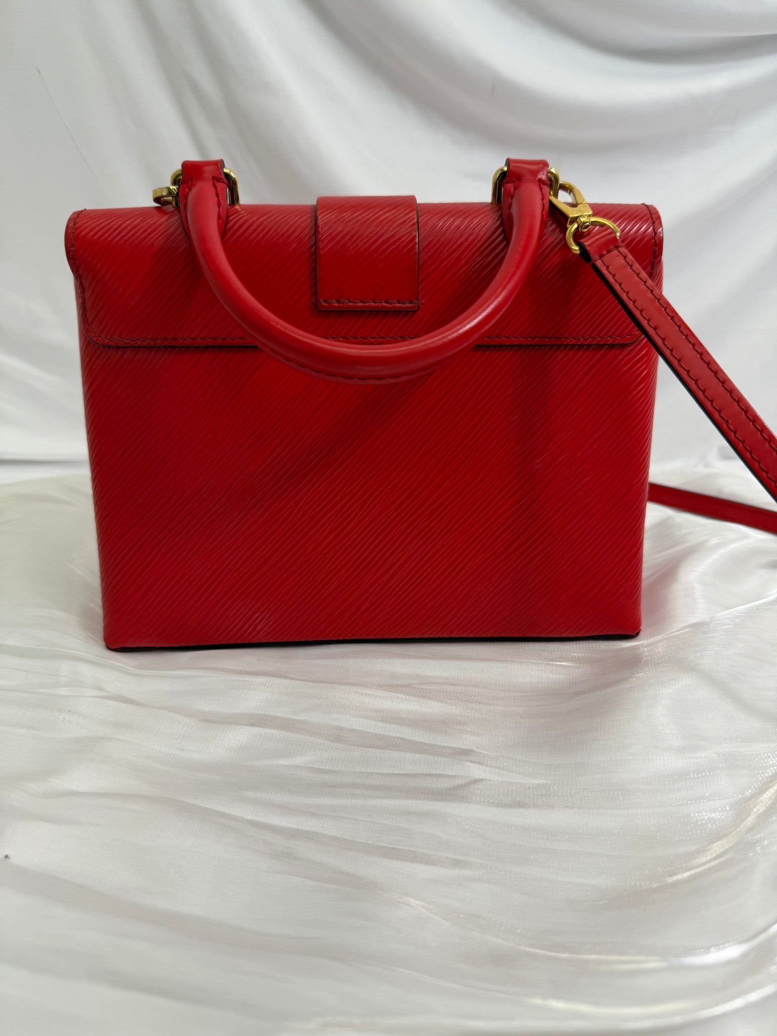 Louis Vuitton Red Epi Locky Coquelicot BB