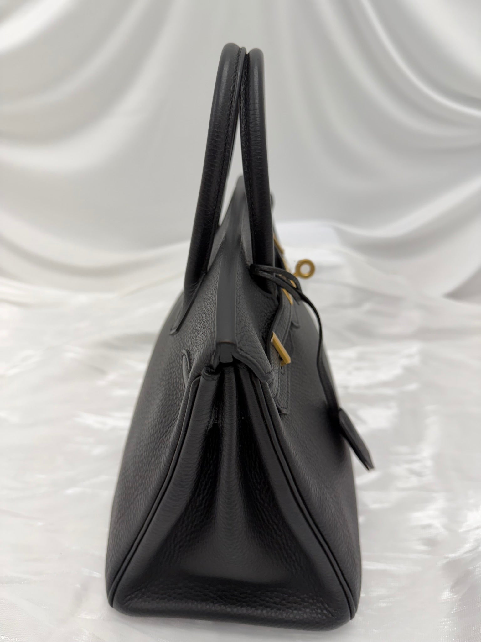 BRAND NEW-Hermes Black Togo Leather Birkin 25 Bag