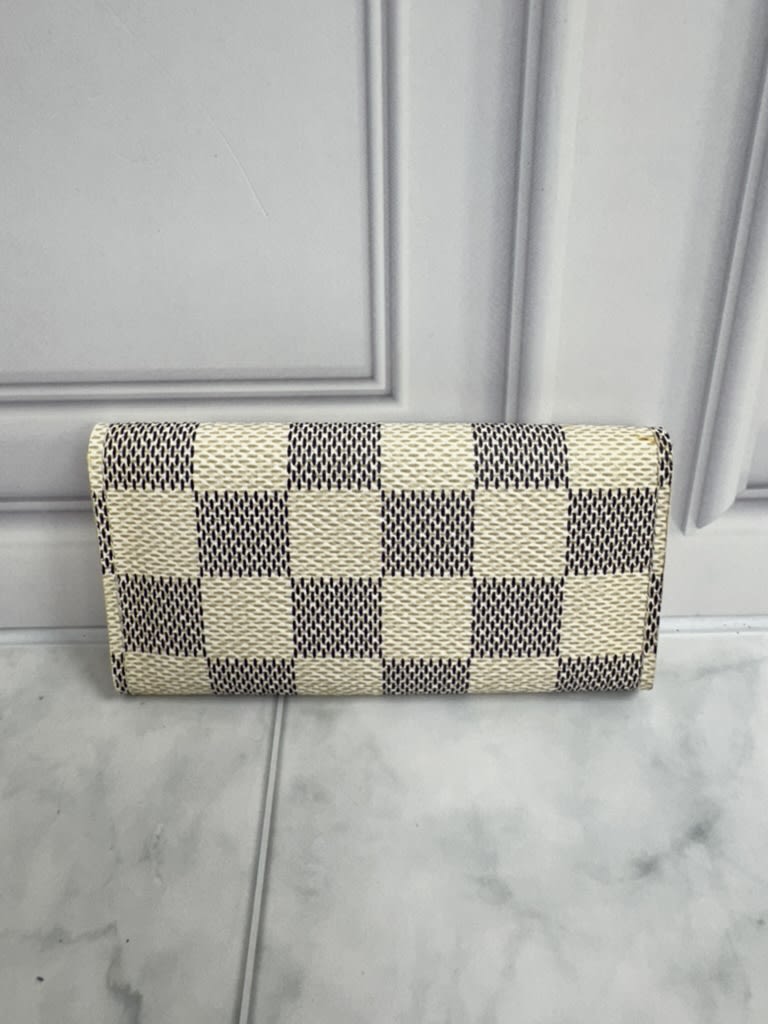 Louis Vuitton Damier Azur 4 Ring Key Case