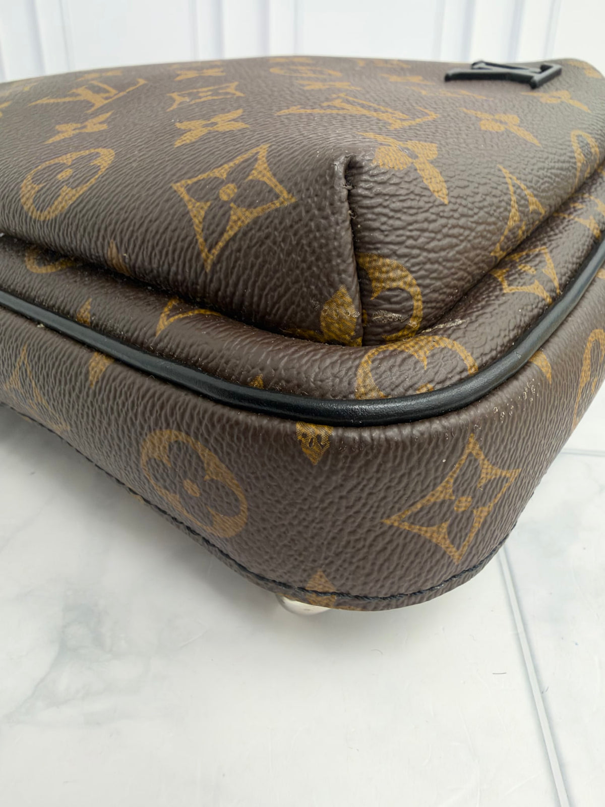 Louis Vuitton Monogram Macassar Avenue Sling Bag