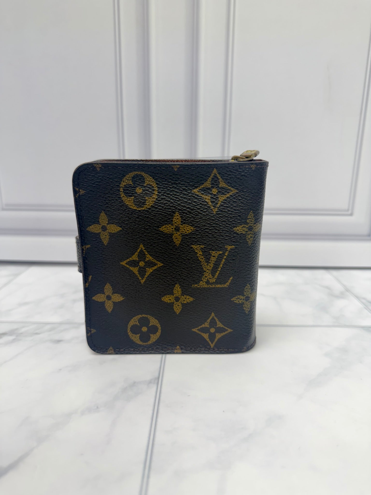 Louis Vuitton Monogram Zippy Compact Wallet