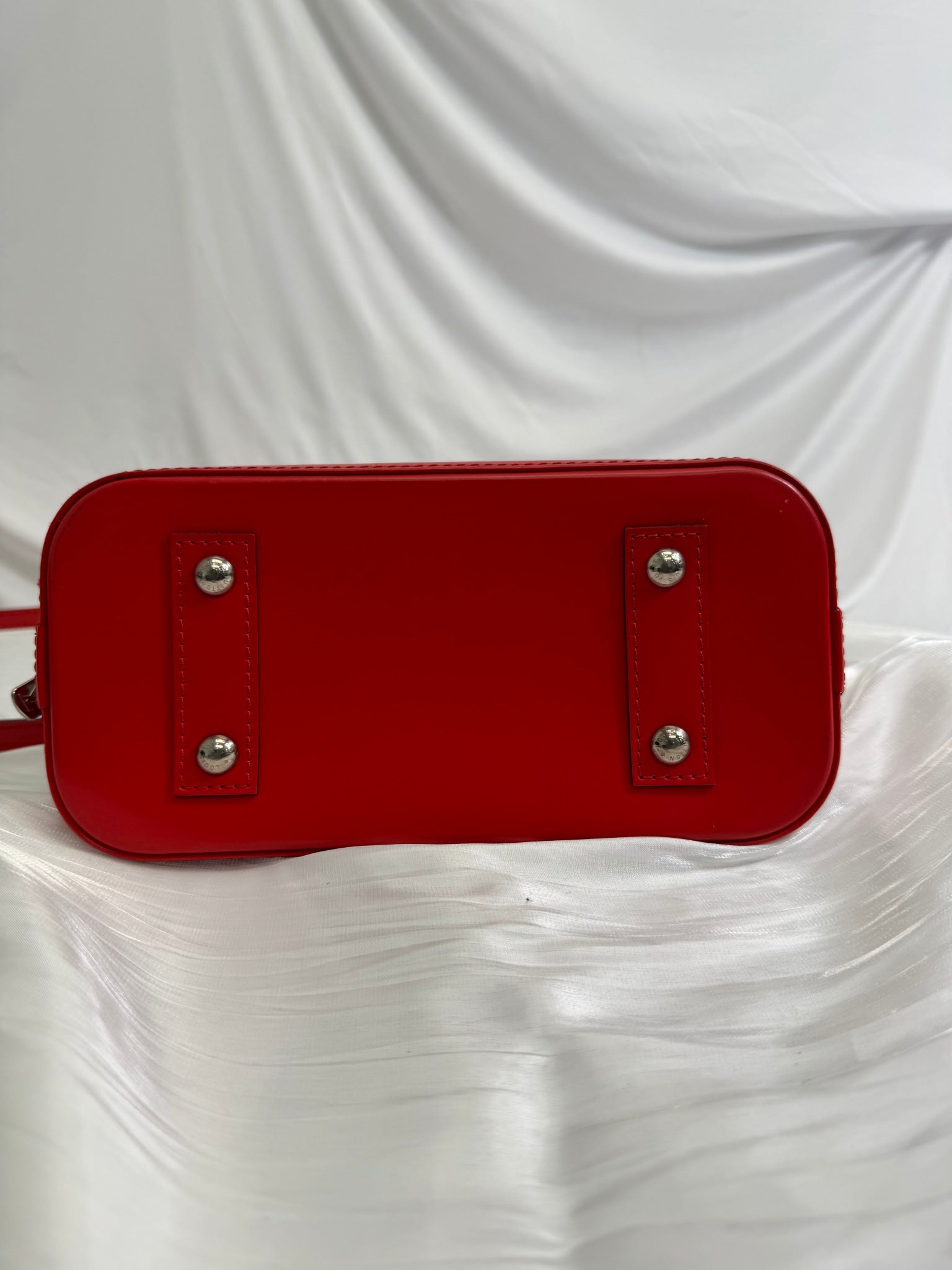 Louis Vuitton Red Epi Alma BB