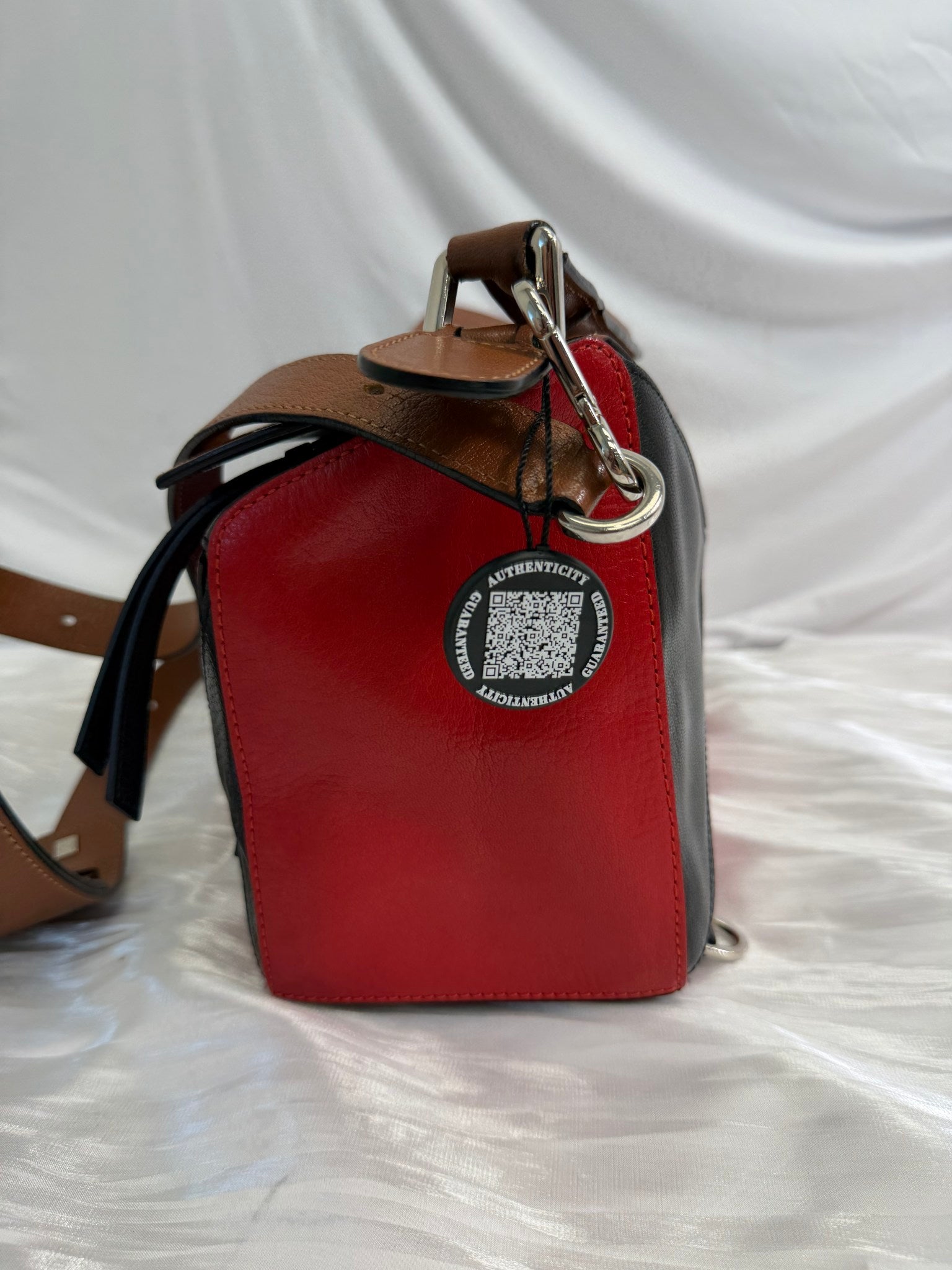 Loewe Multicolor Leather Puzzle Bag