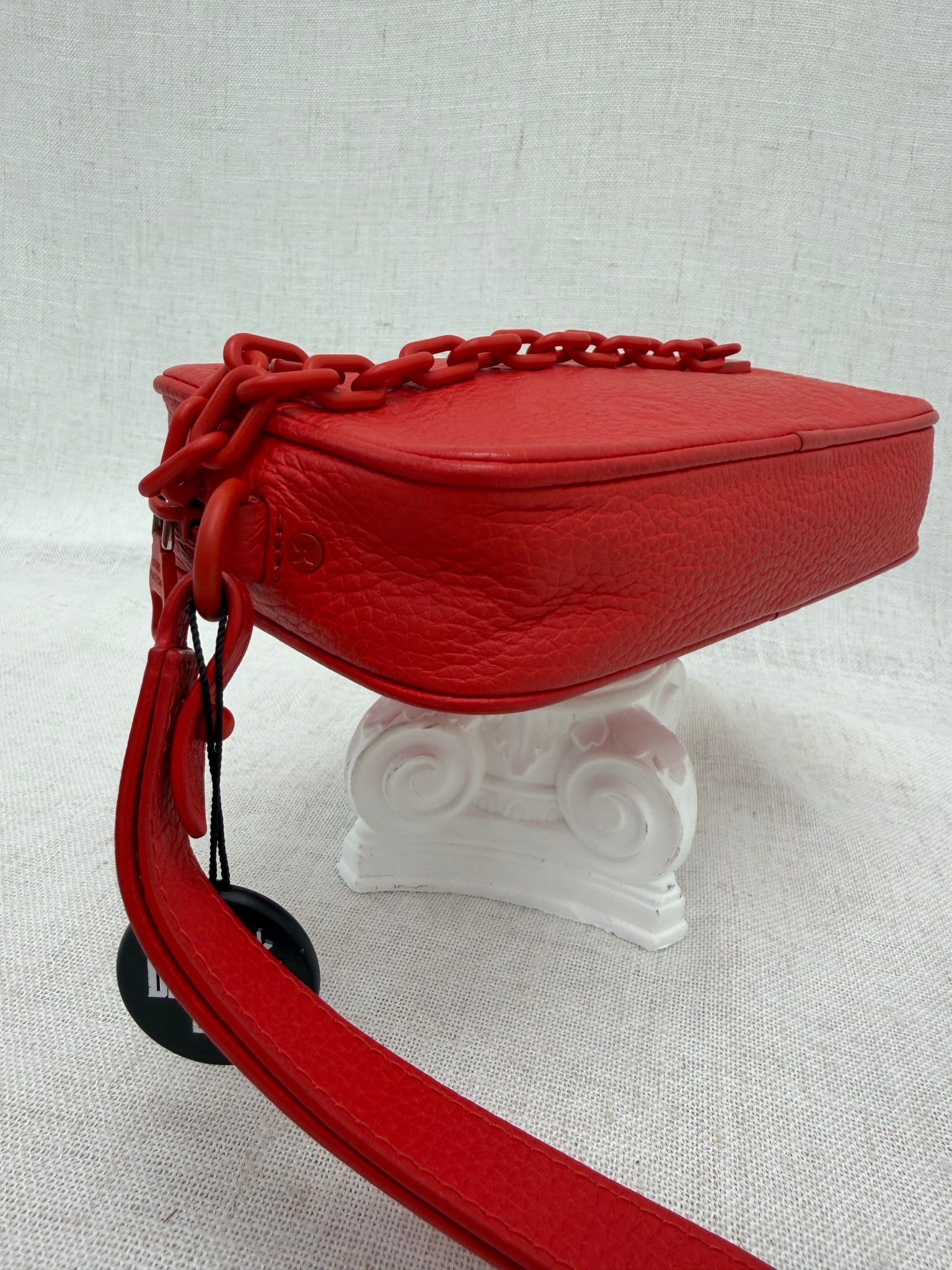 Louis Vuitton X Virgil Red Empreinte Pochette Clutch