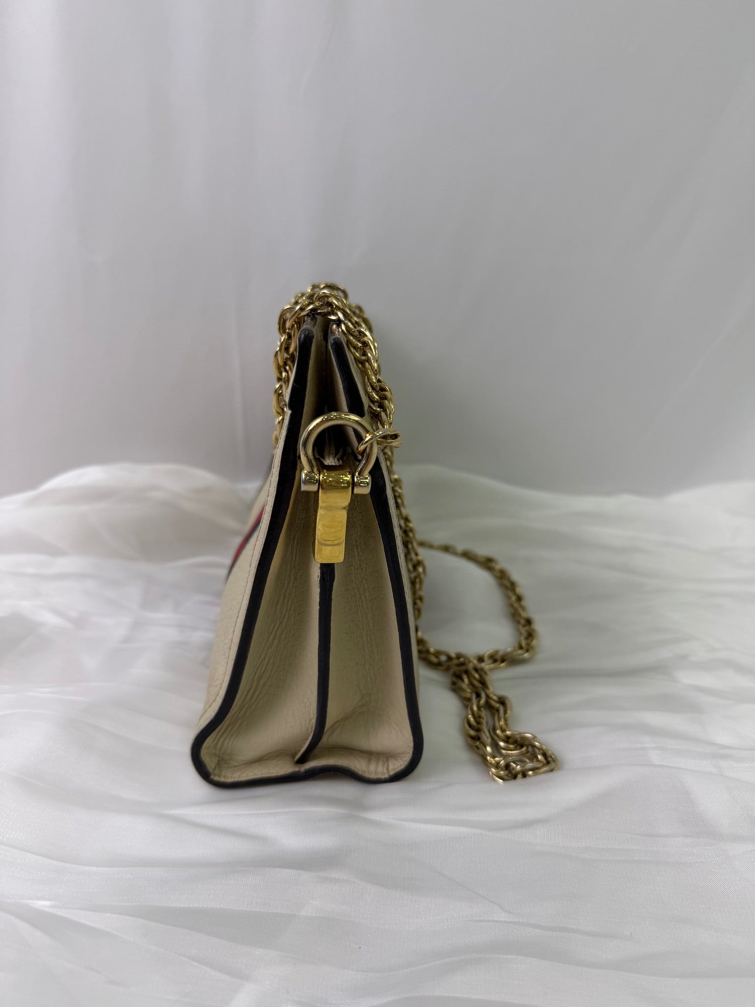 Gucci Cream Ophidia Shoulder Bag