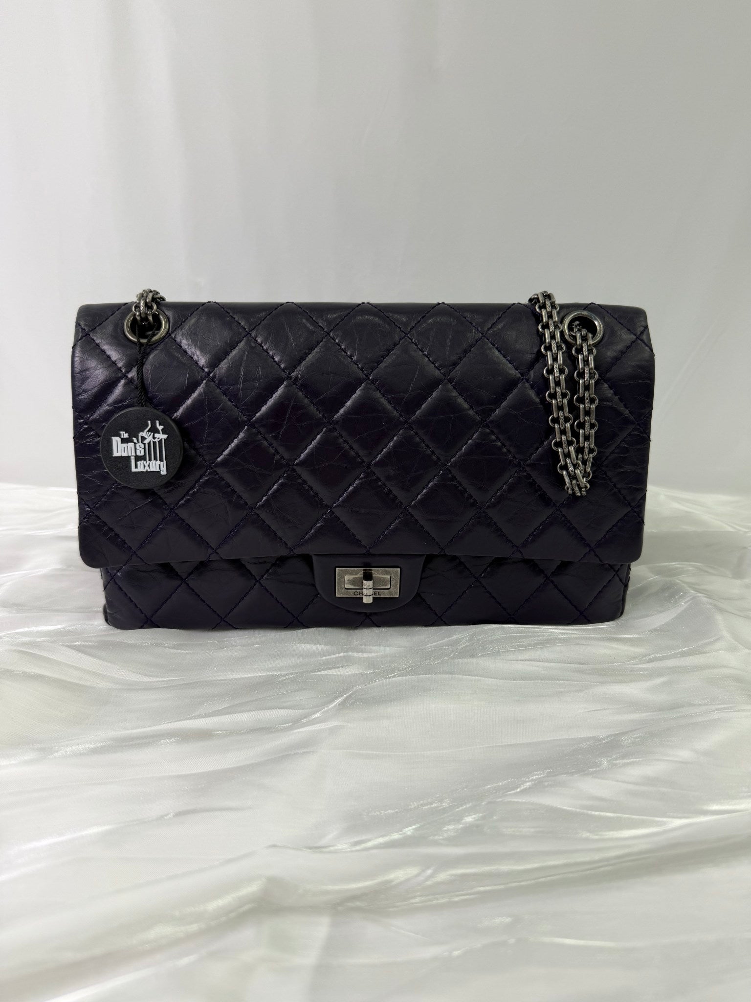 Chanel Purple Calfskin Reissue Flap Bag