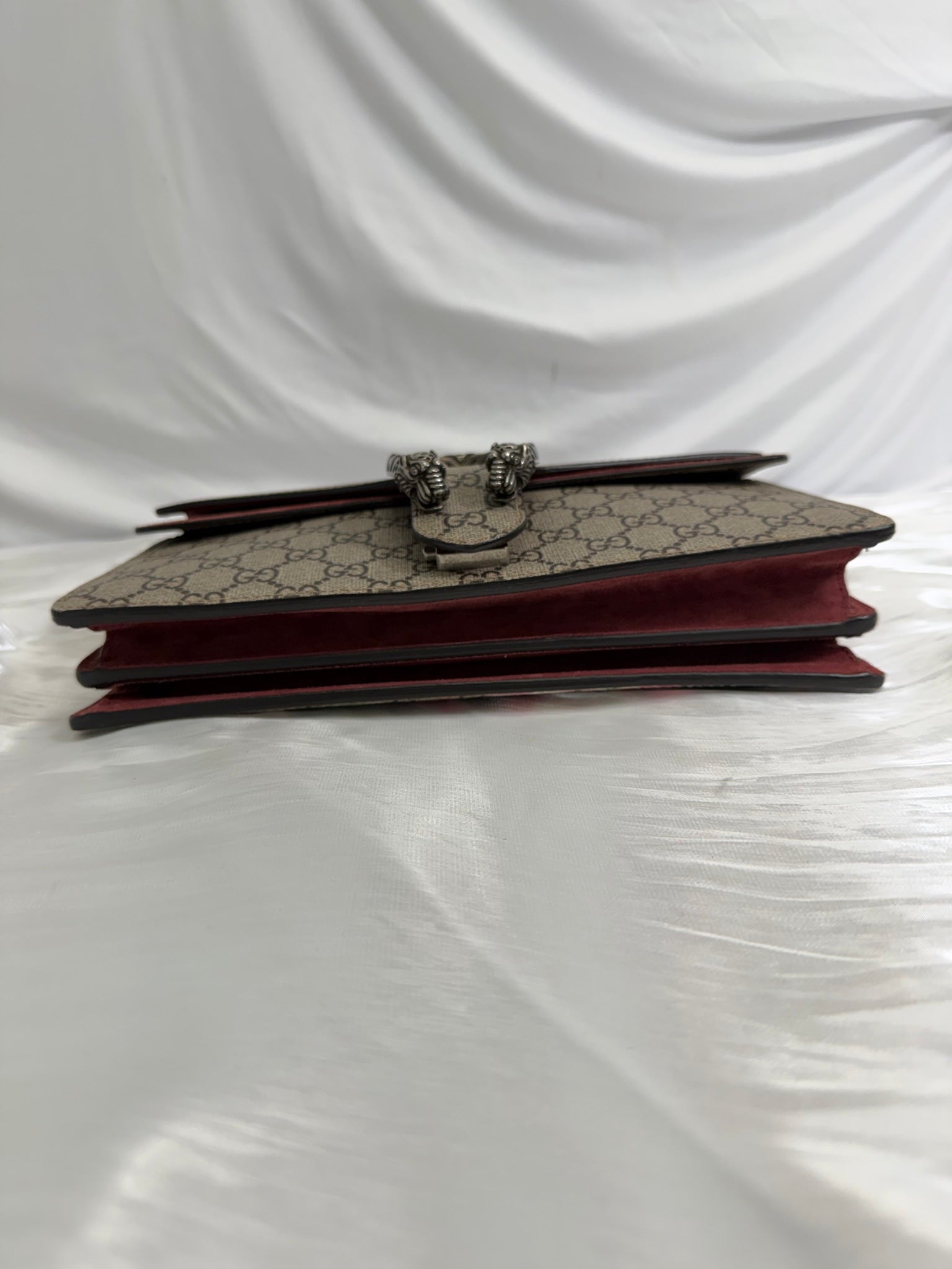 Gucci GG Supreme Pink Blooms Small Dionysus Bag