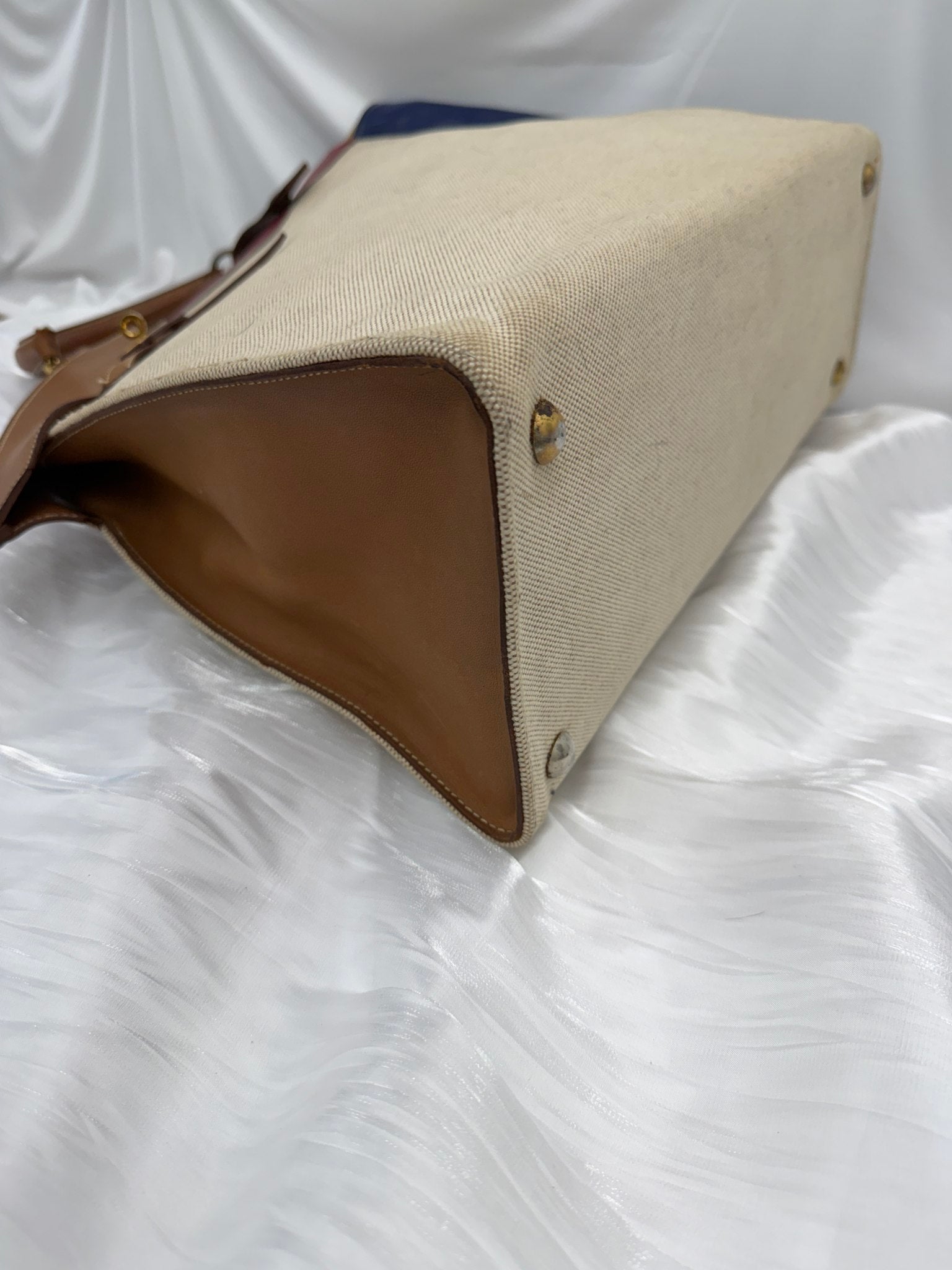 Hermès Toile Sac Himalaya Symbiose 43