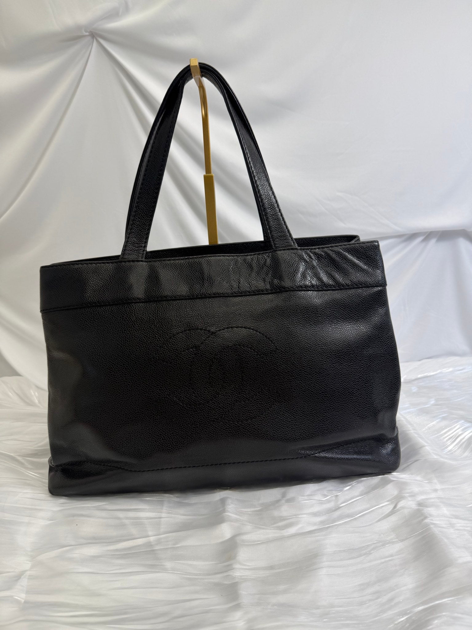 Chanel Black Caviar Tote Bag