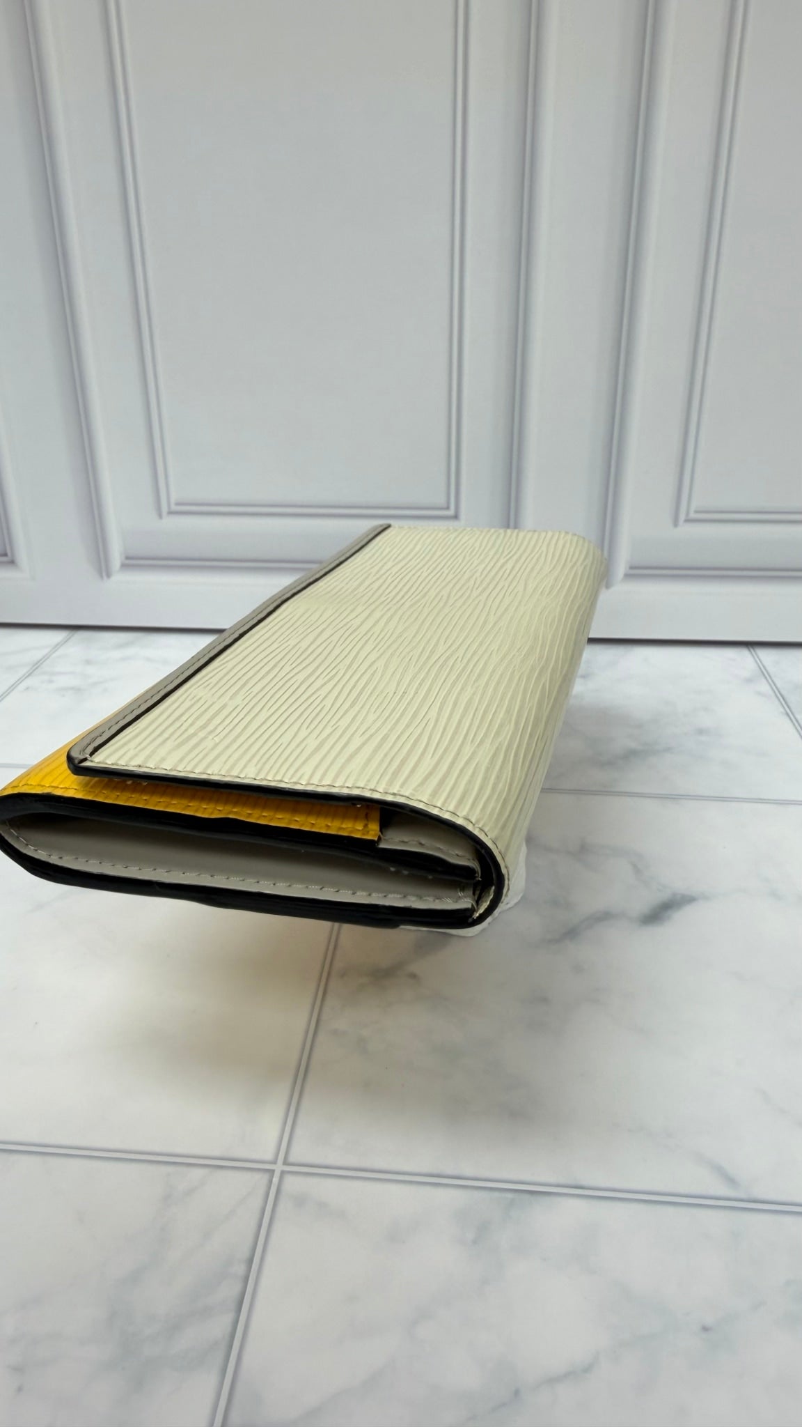 Louis Vuitton Tricolor Epi Leather Leather Flore Long Wallet