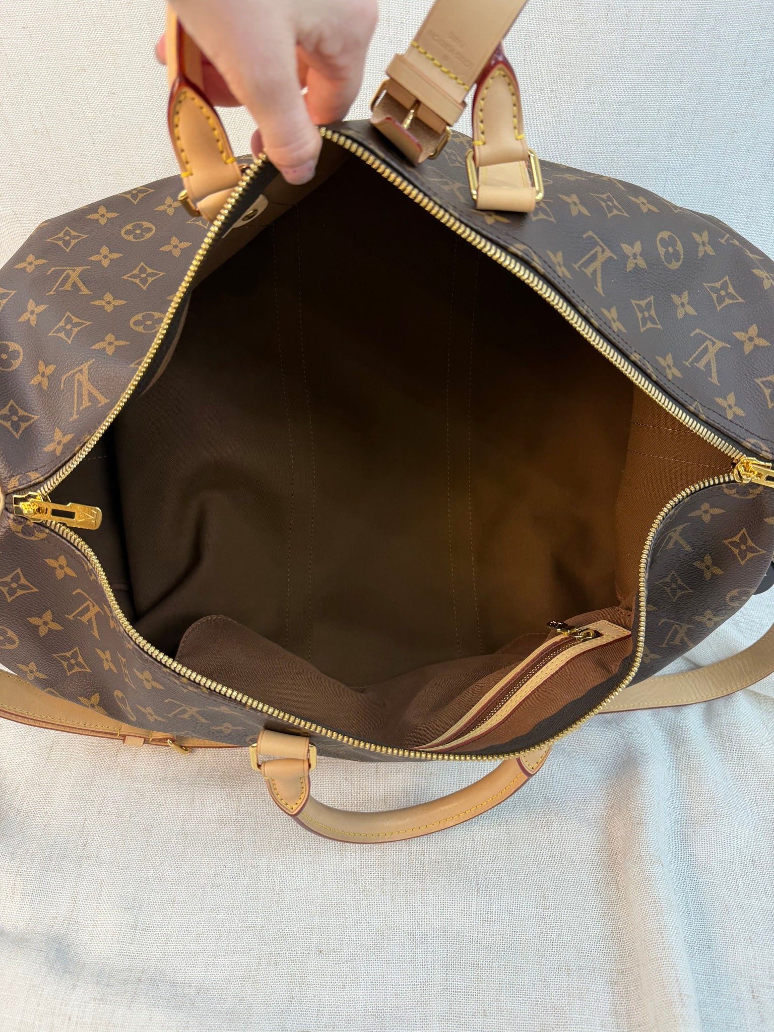 Louis Vuitton Monogram Keepall Bandouliere 50