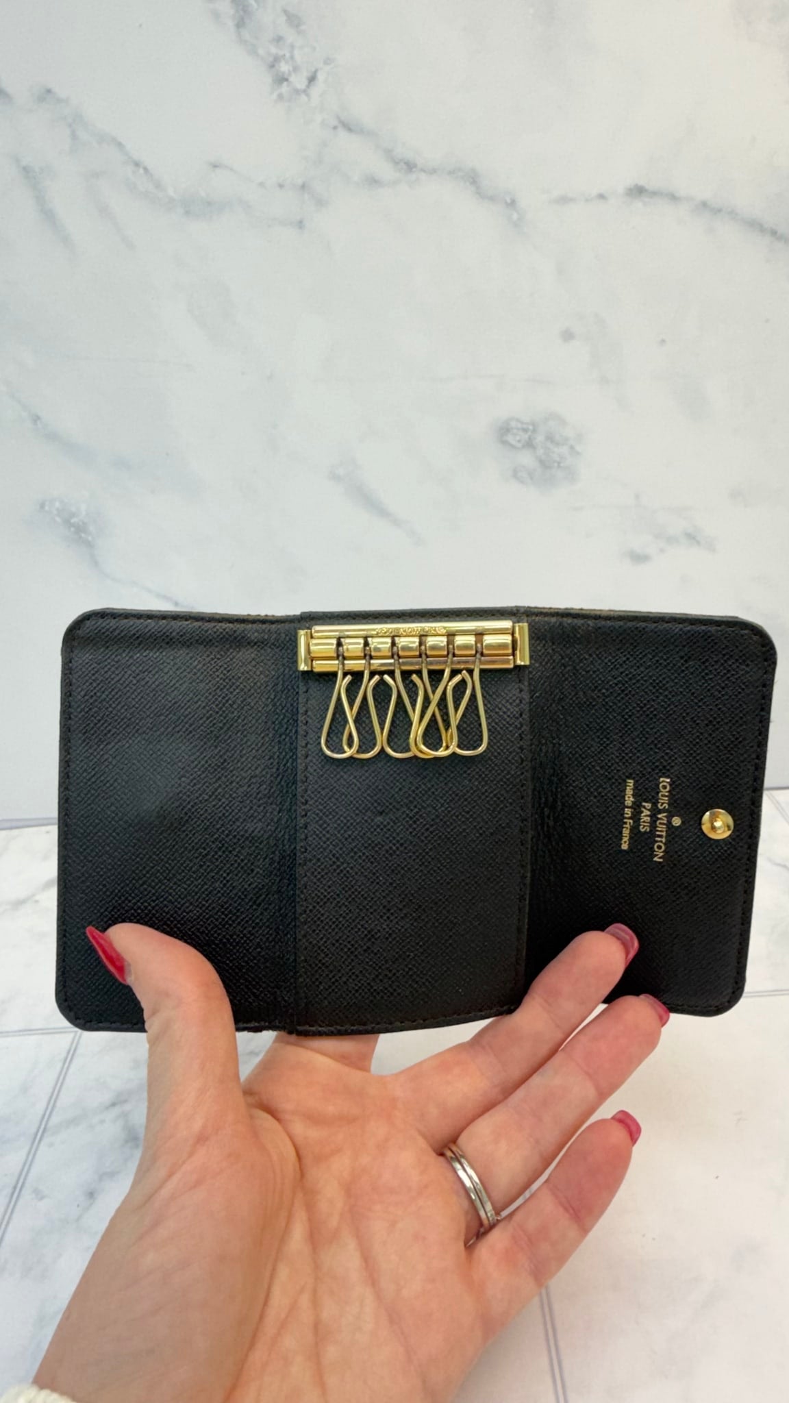 Louis Vuitton Monogram Canvas Trifold Key Holder