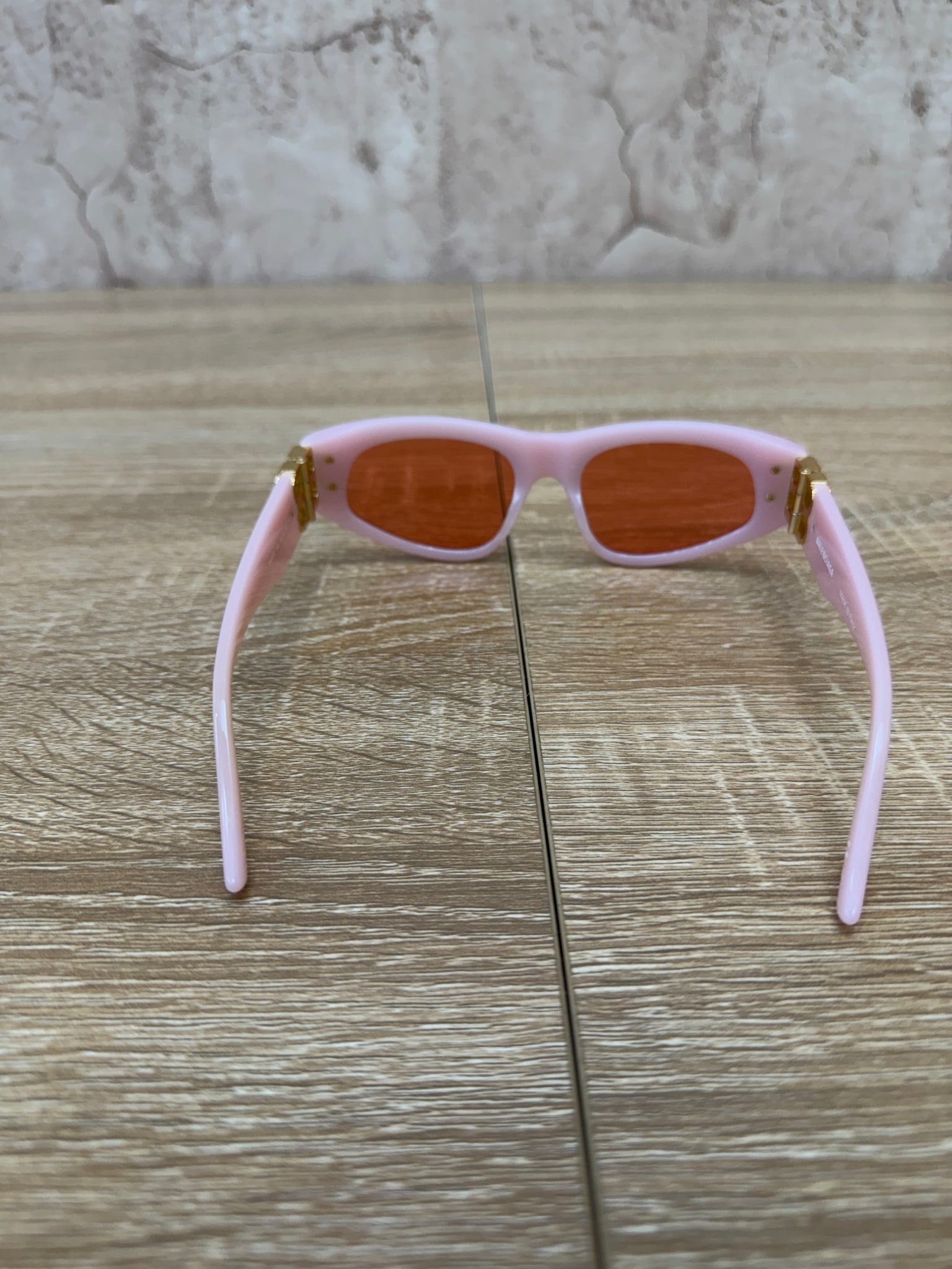 LIKE NEW- Balenciaga Pink New Trend Sunglasses