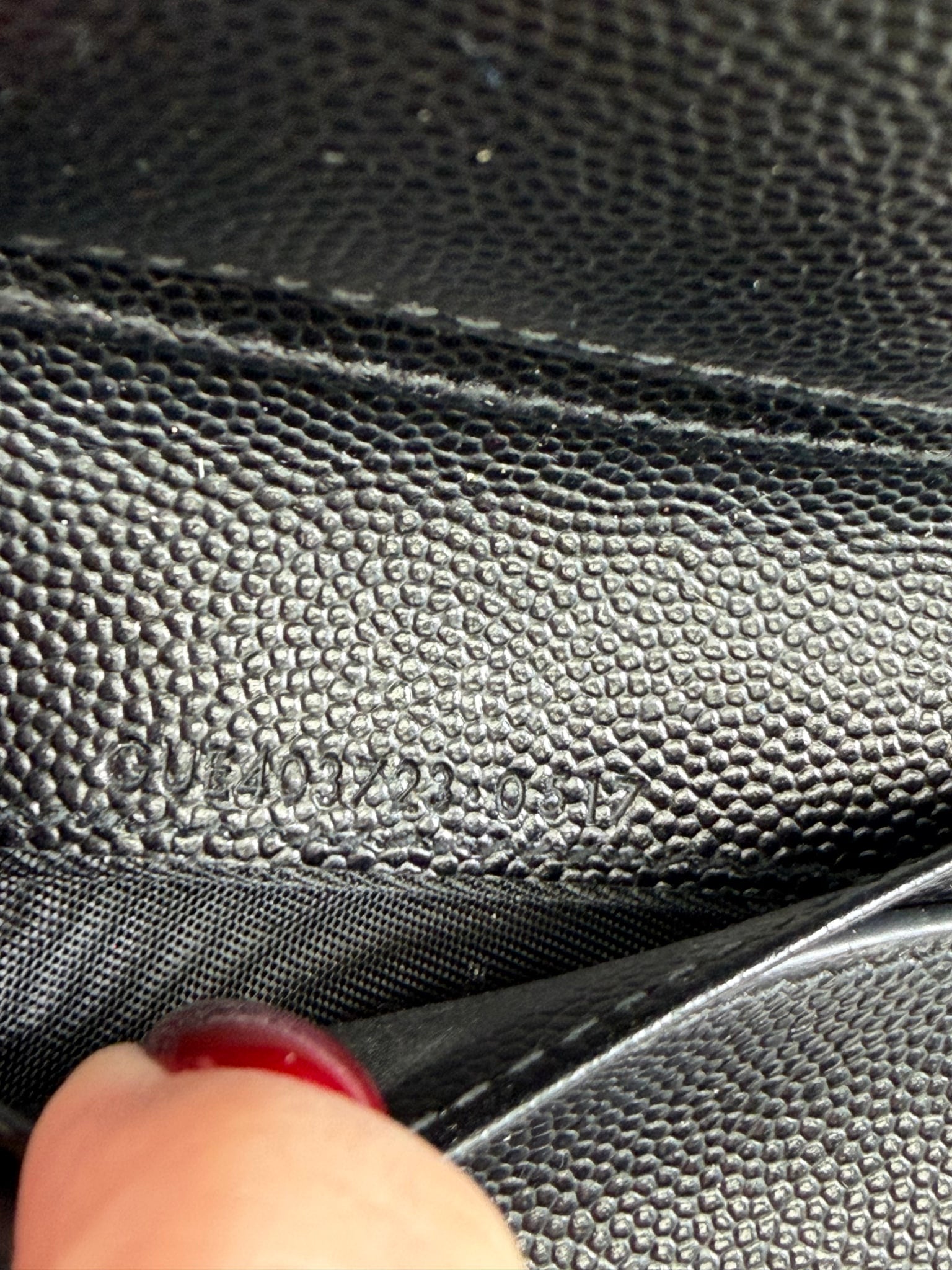 Saint Laurent YSL Black Pebbled Leather Compact Zip Around Wallet