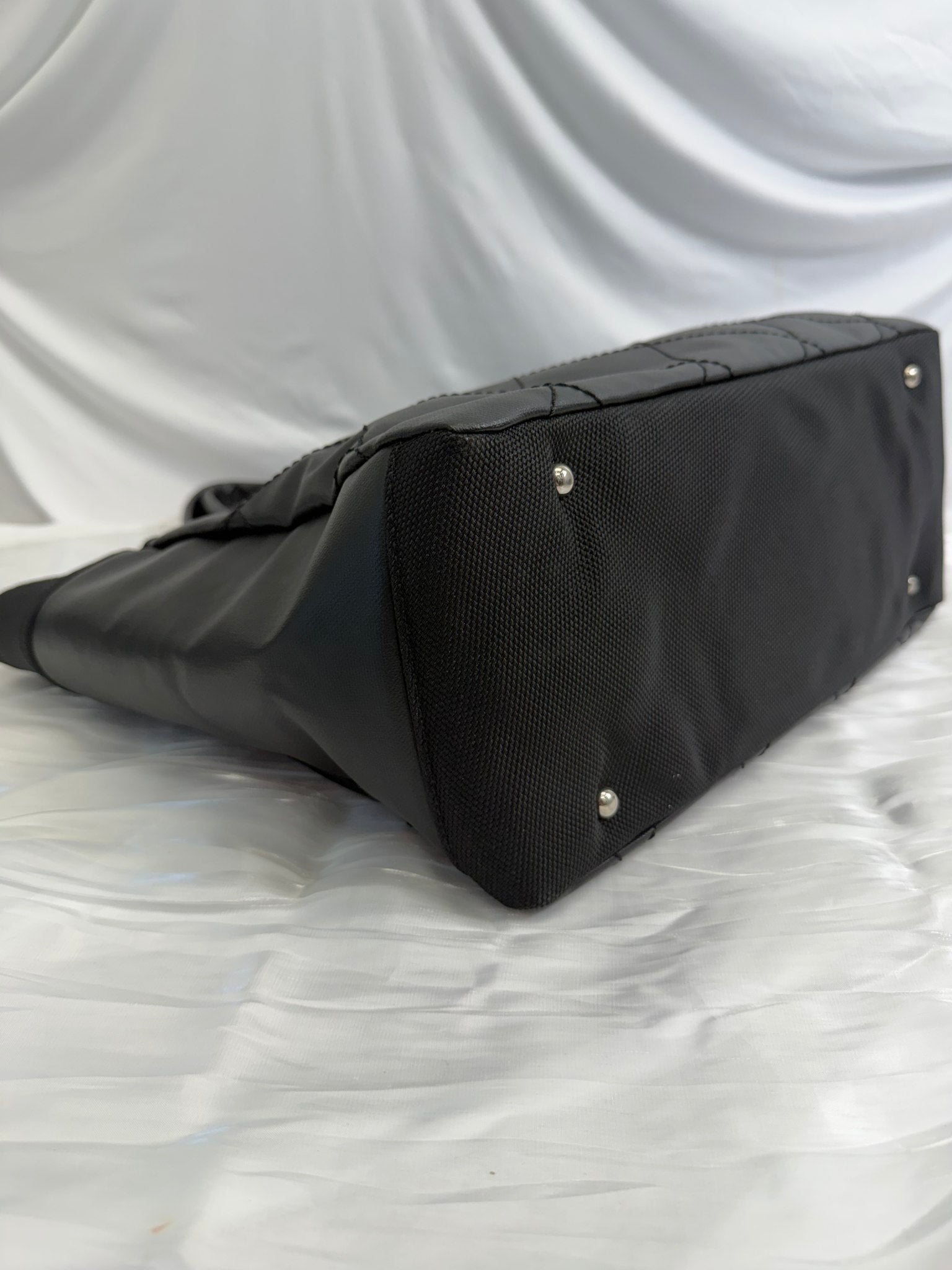 Chanel Black Quilted Paris Biarritz Tote Bag GM