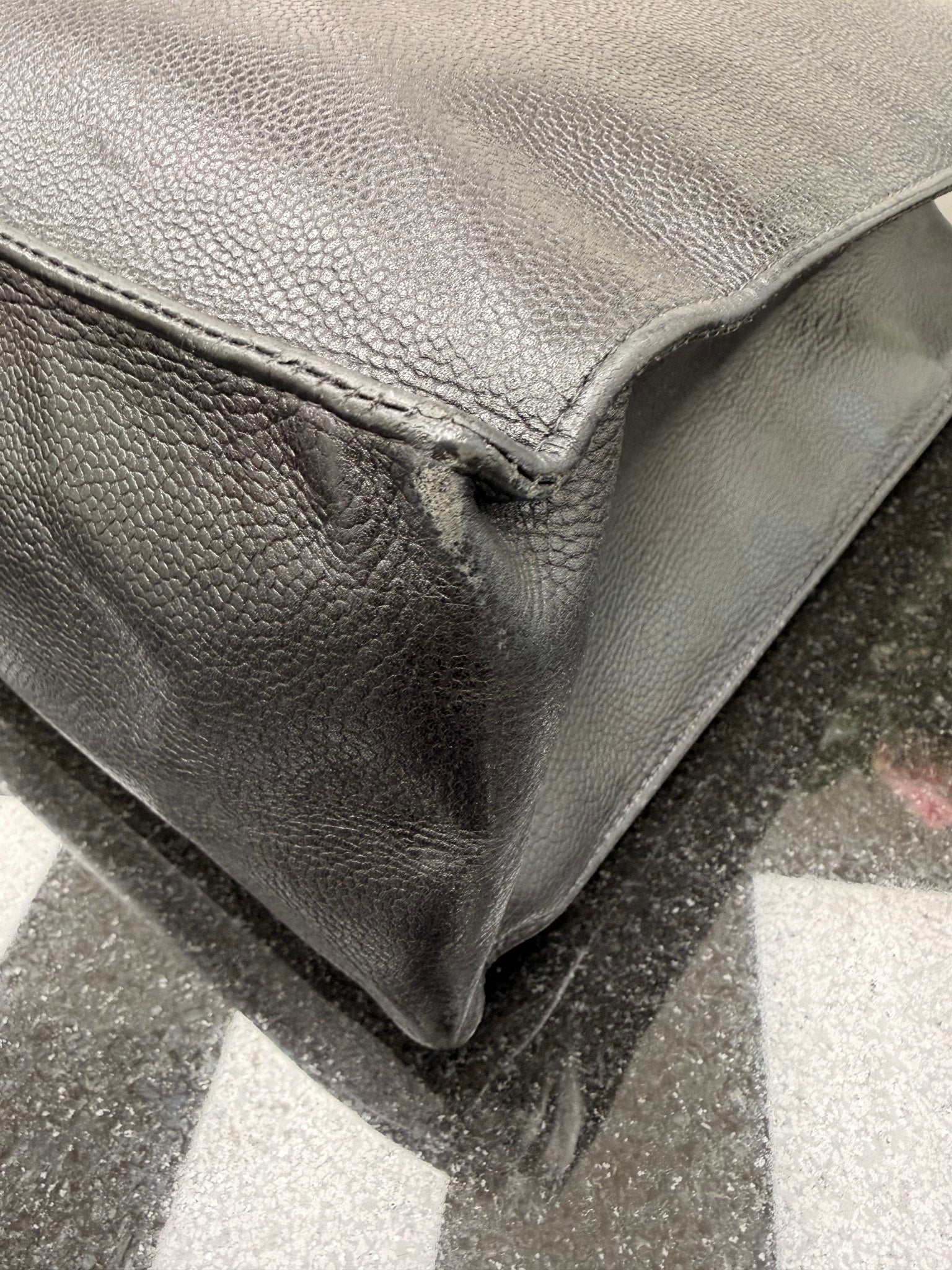 Chanel Black Caviar CC Tote