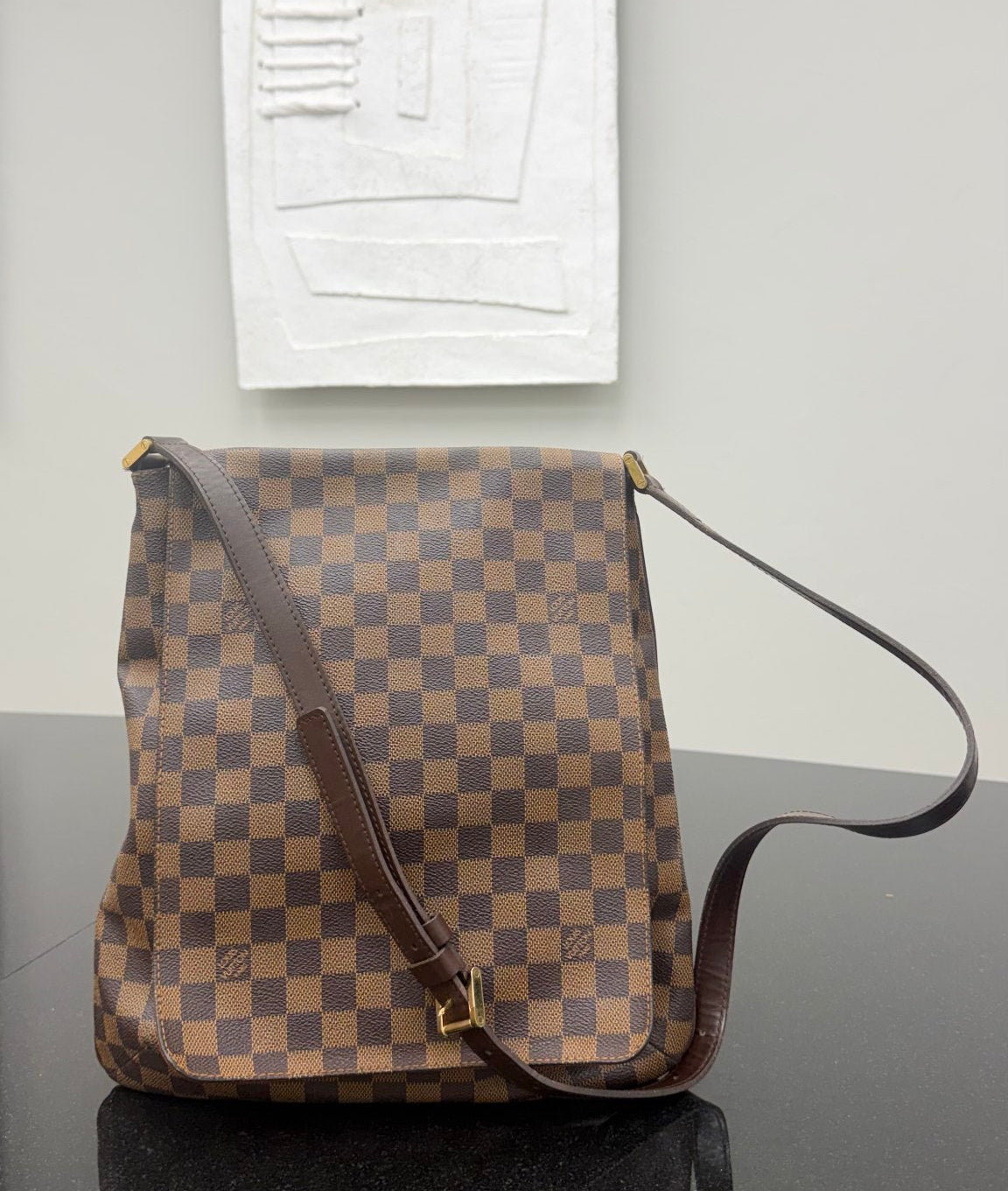 Louis Vuitton Damier Ebene Musette Salsa Crossbody Bag