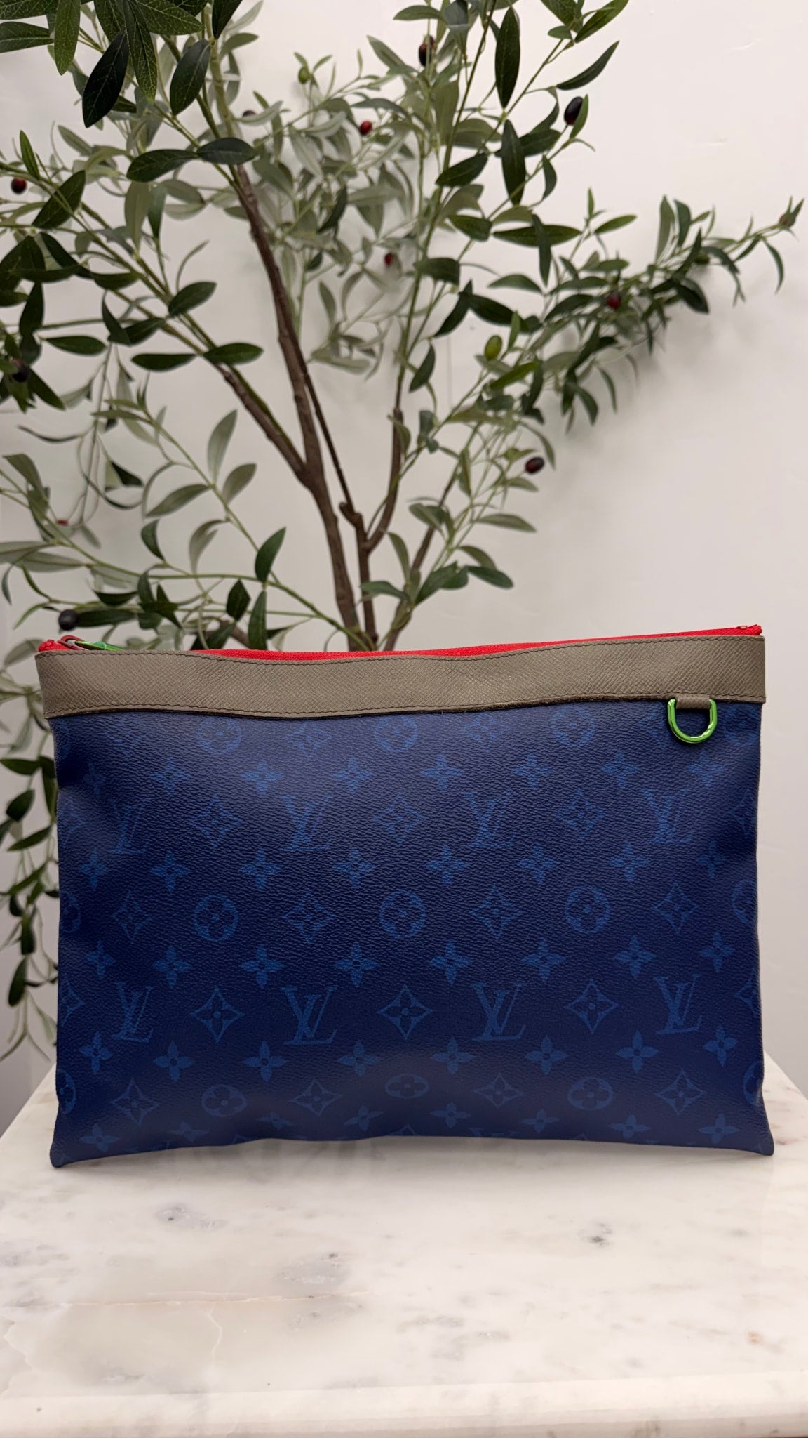 Louis Vuitton Cobalt Monogram Apollo Pacific Pochette
