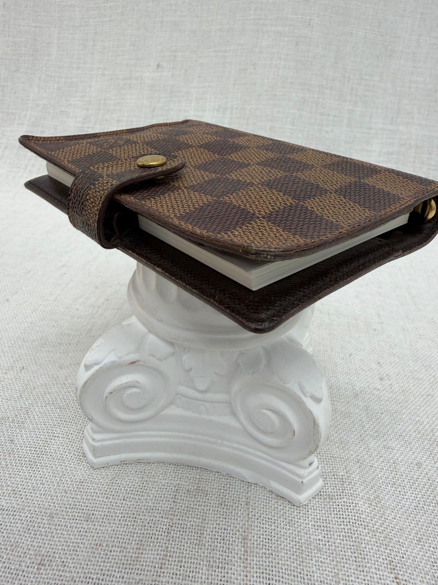 Louis Vuitton Damier Ebene Passport Agenda