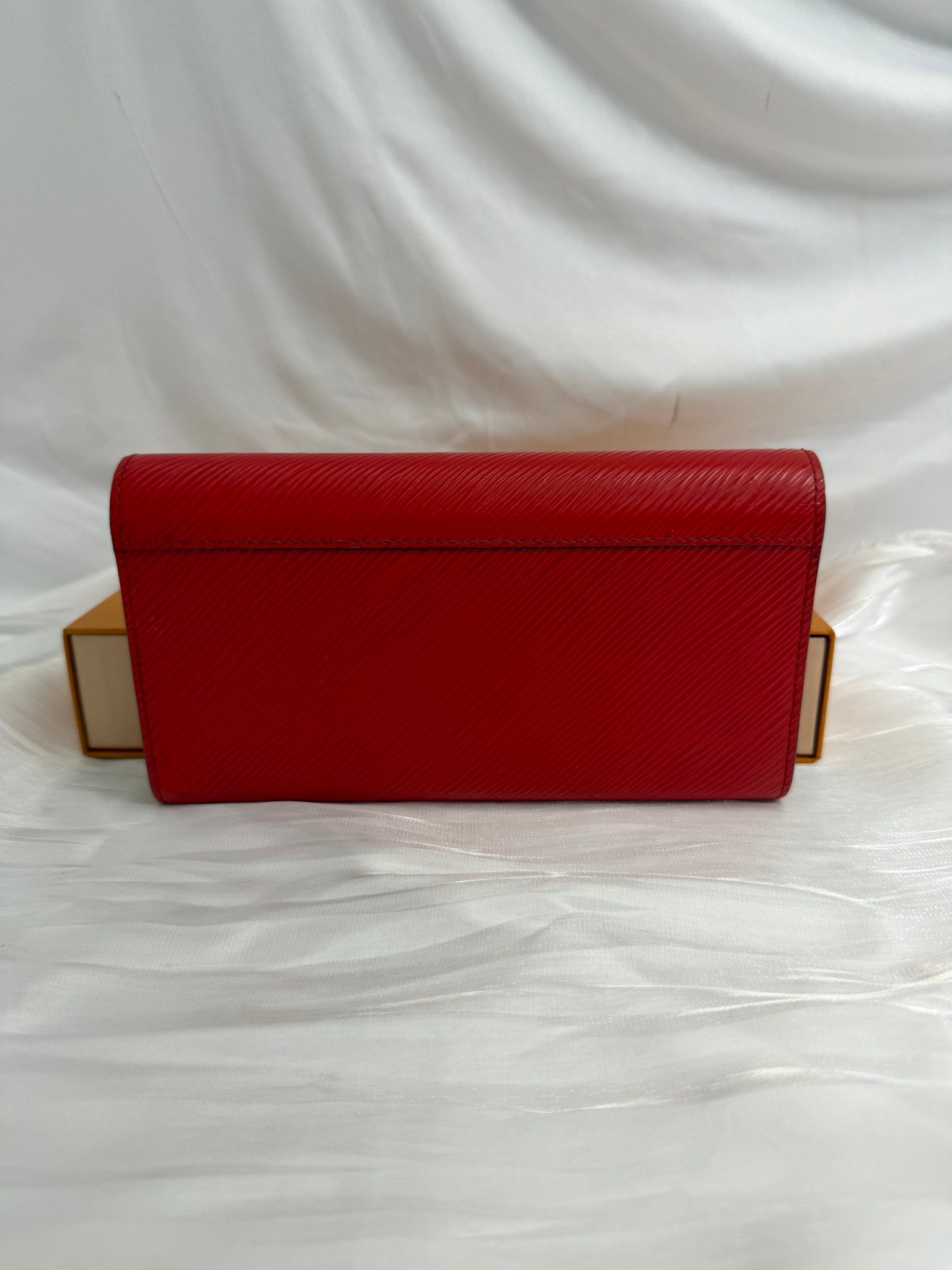 Louis Vuitton Red Epi Twist Wallet