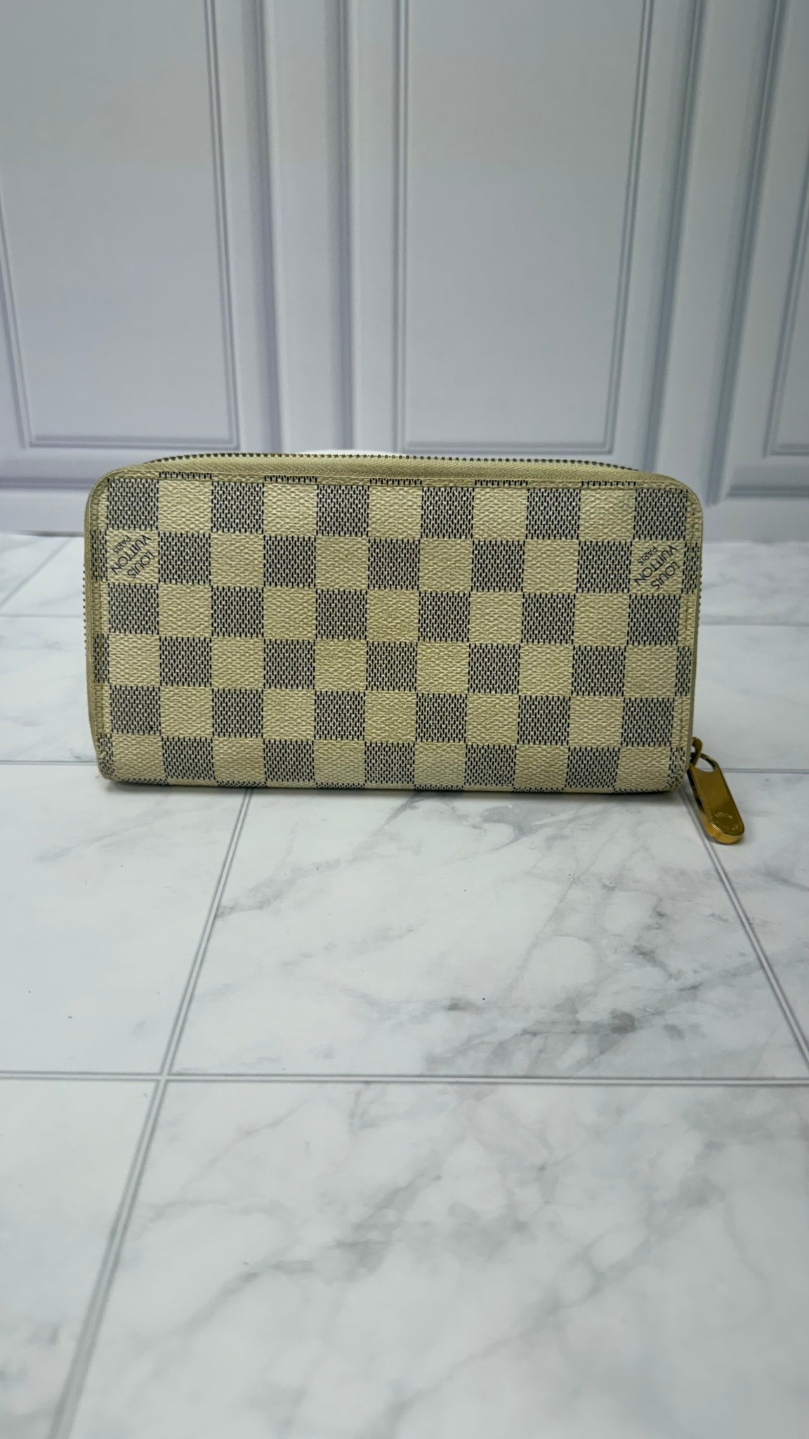 Louis Vuitton Damier Azur Zippy Wallet