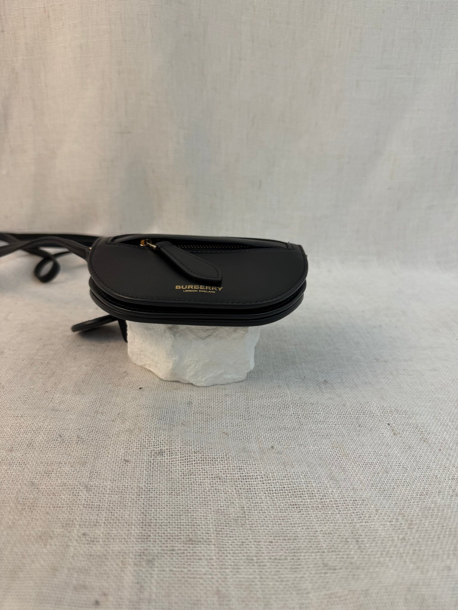 Burberry Black Leather Olympia Mini Bag