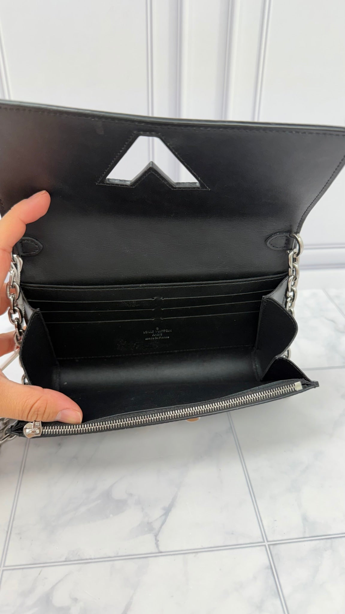 Louis Vuitton Epi Monogram Twist Wallet On A Chain