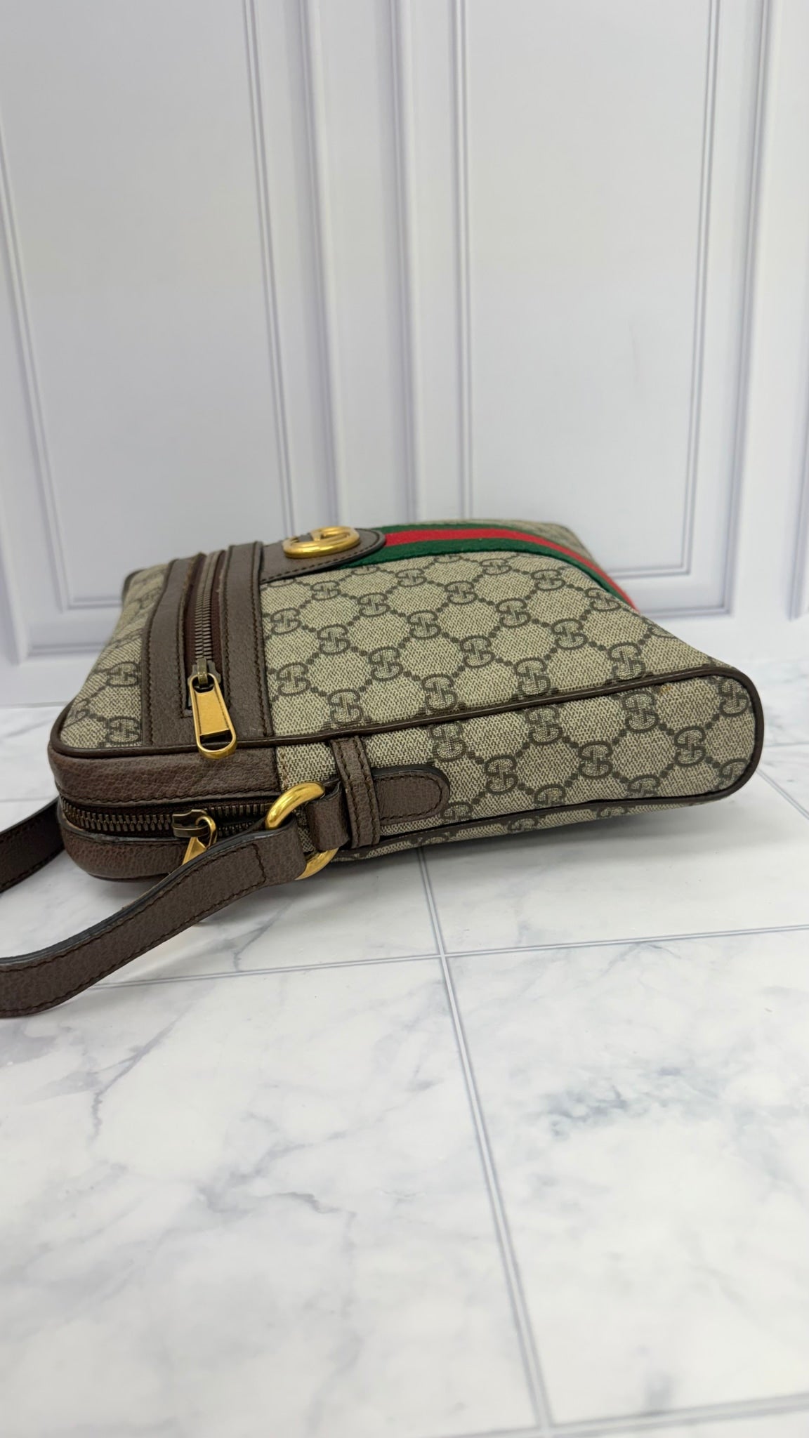 Gucci GG Supreme Ophidia Crossbody Bag