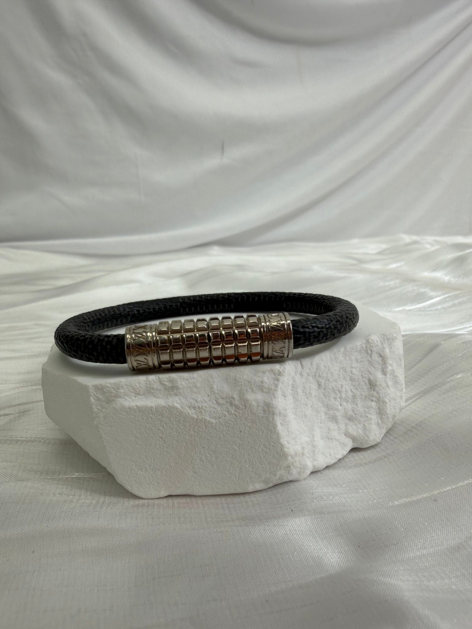 Louis Vuitton Damier Graphite Digit Bracelet