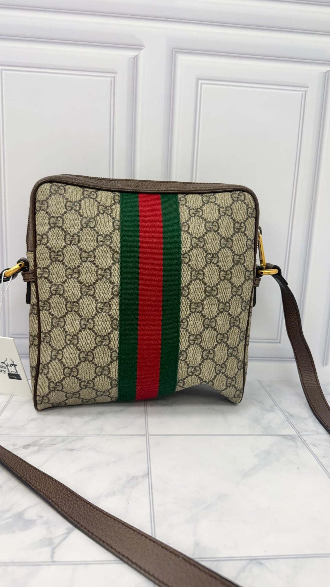 Gucci GG Supreme Ophidia Crossbody Bag
