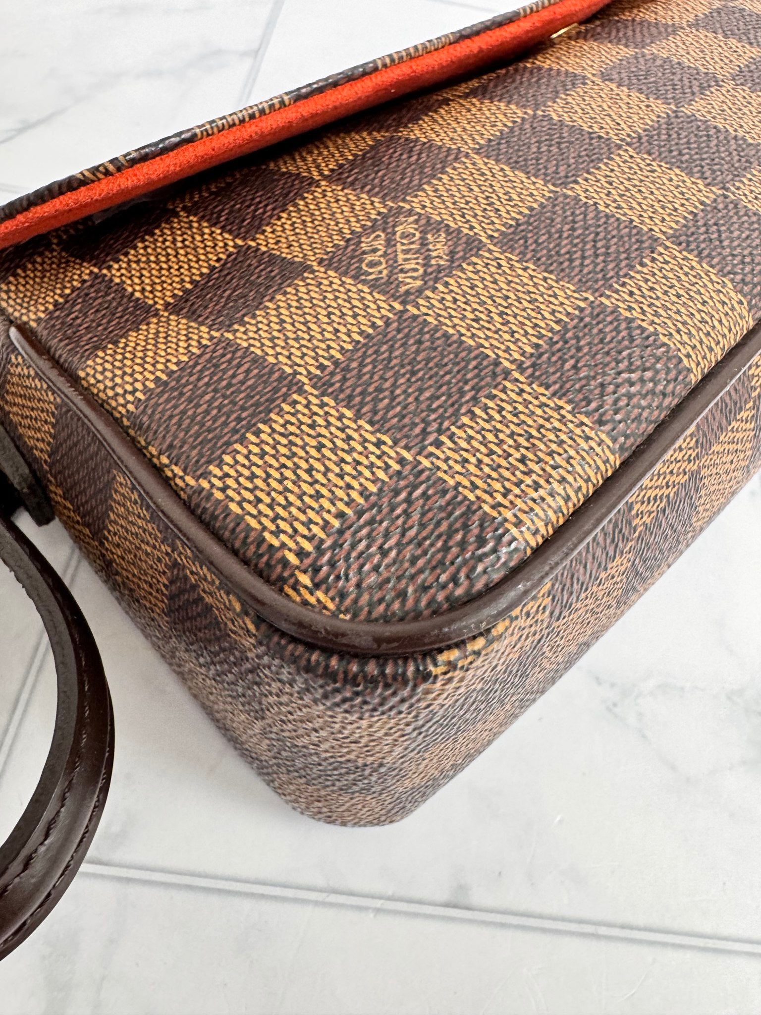 Louis Vuitton Damier Ebene Recoleta Shoulder Bag