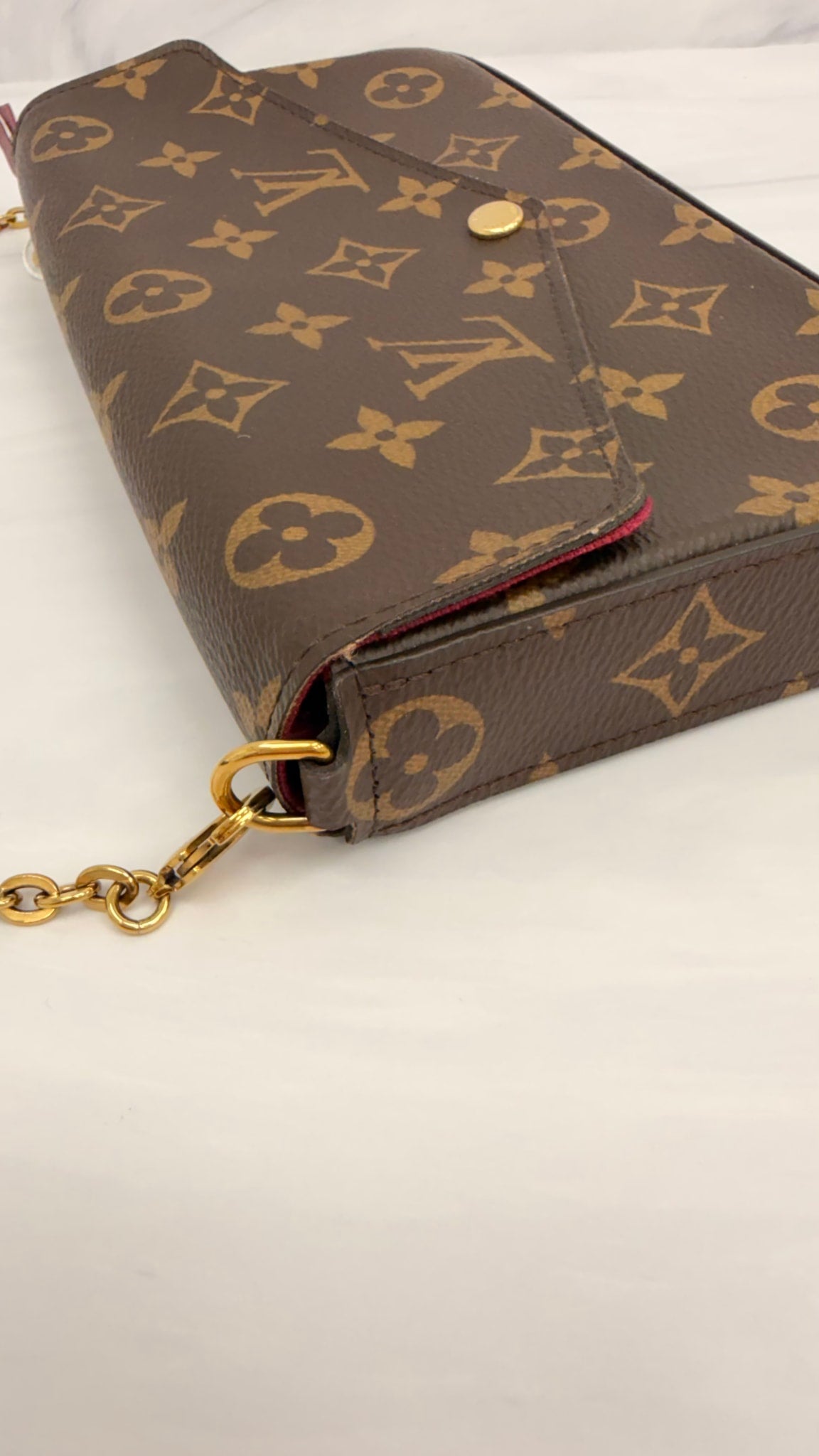 Louis Vuitton Monogram Pochette Felicie Chain Crossbody bag