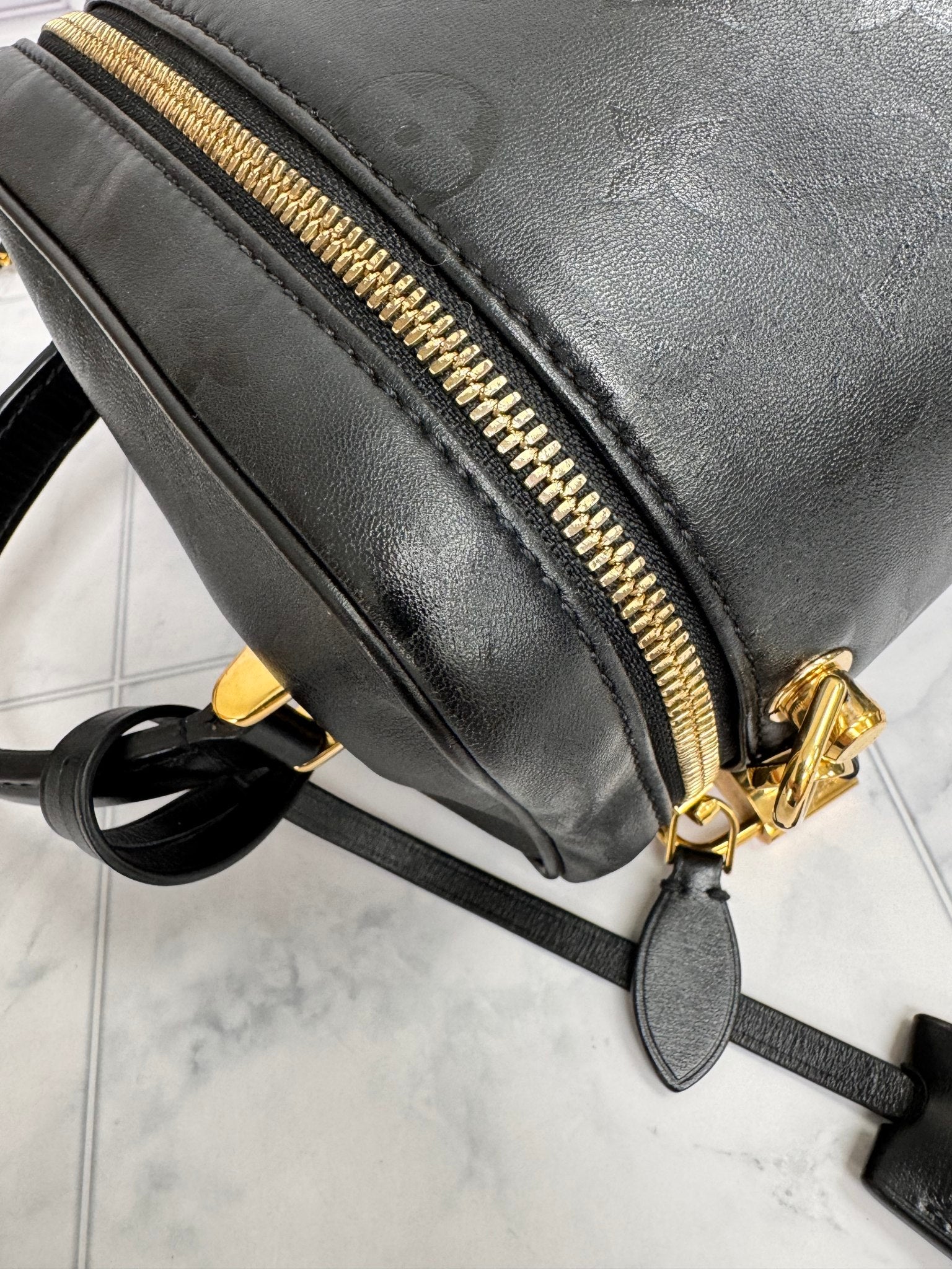 Louis Vuitton Black Monogram PM Vanity Bag
