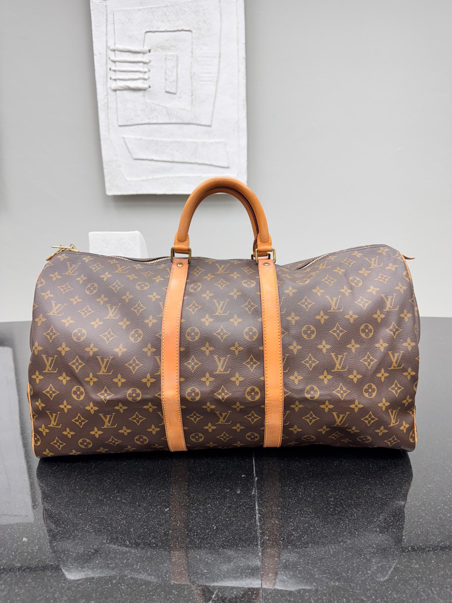 Louis Vuitton Monogram Keepal 55