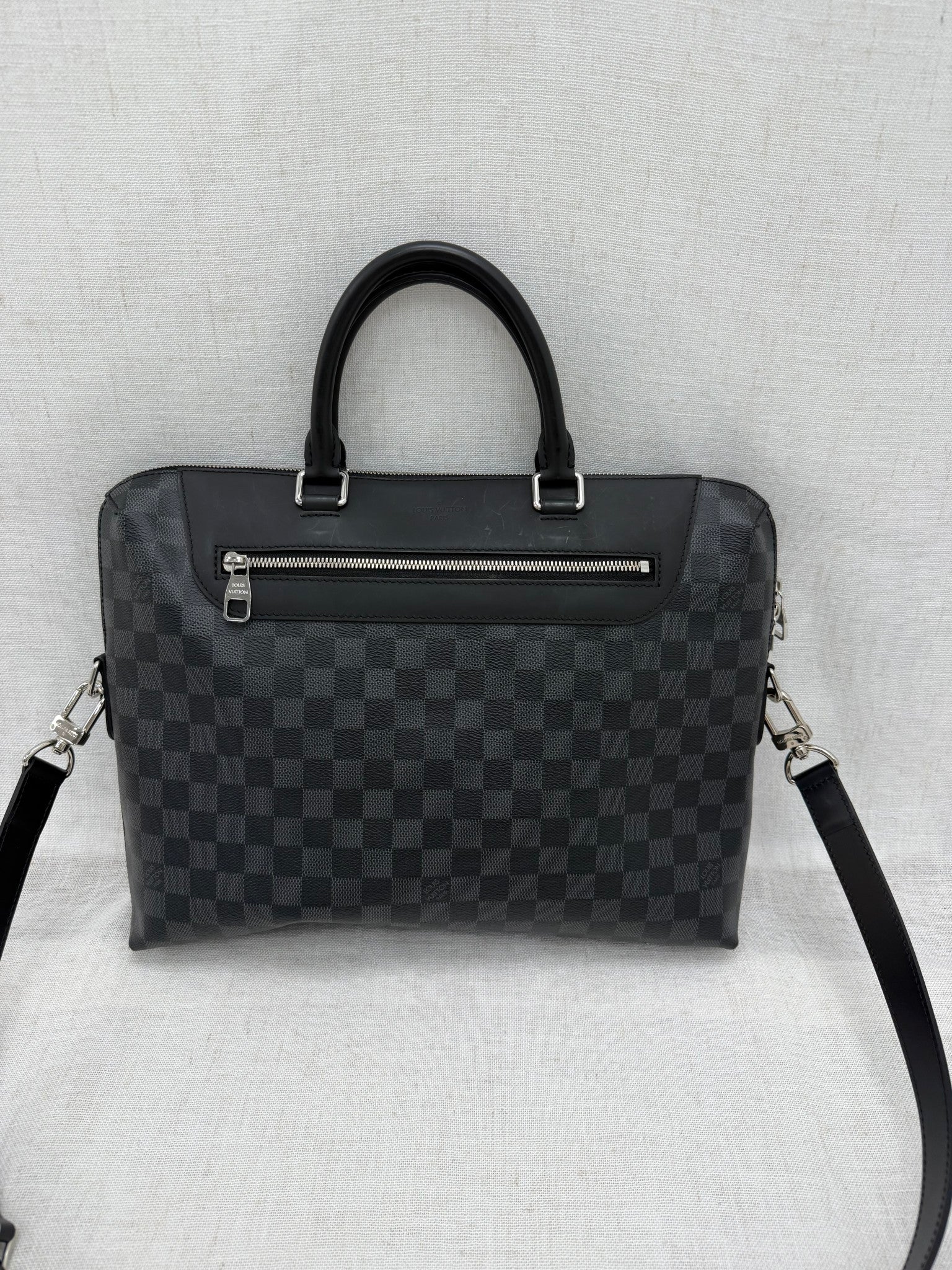 Louis Vuitton Damier Graphite Porte Documents Bag