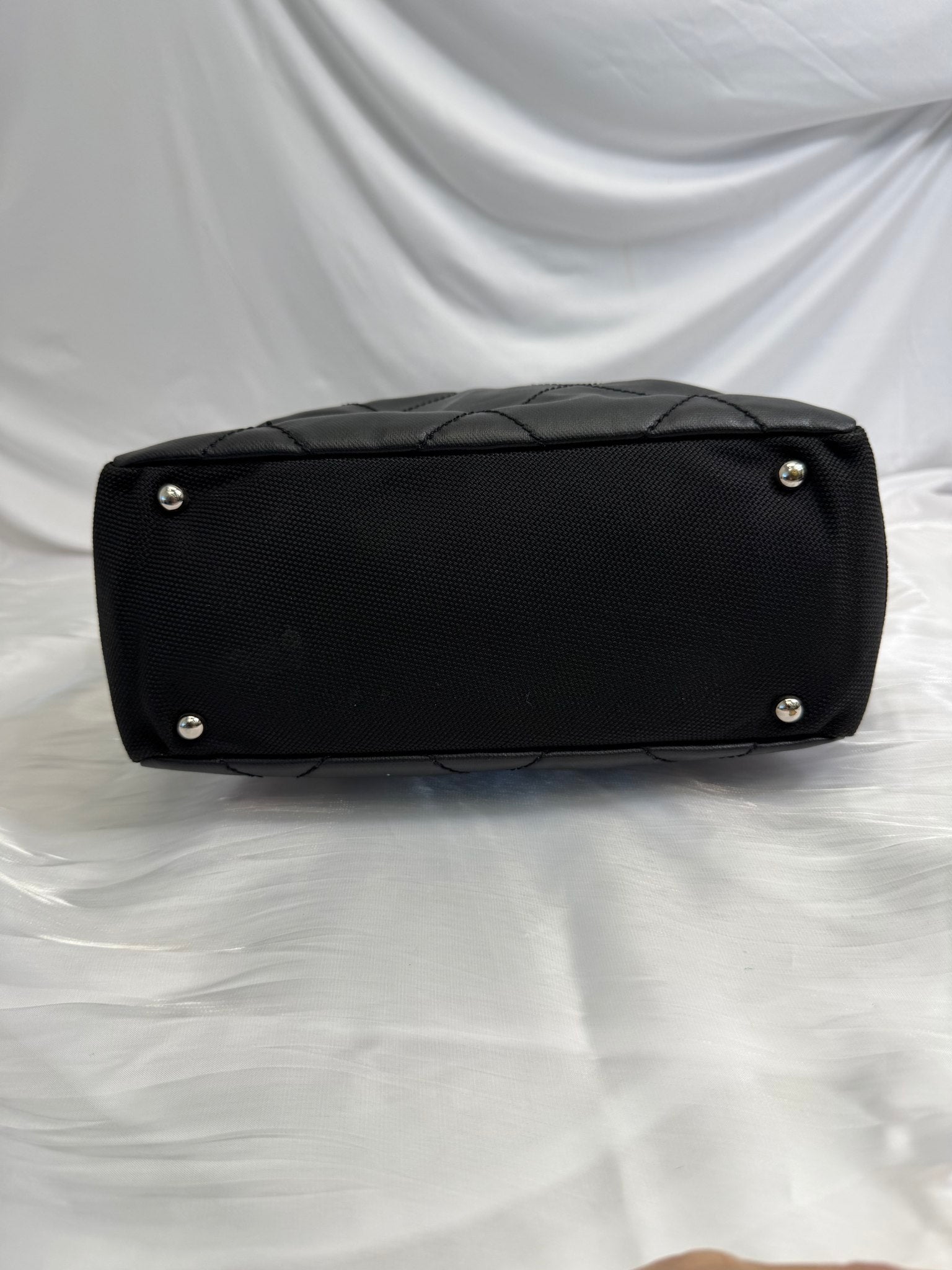 Chanel Black Quilted Paris Biarritz Tote Bag PM