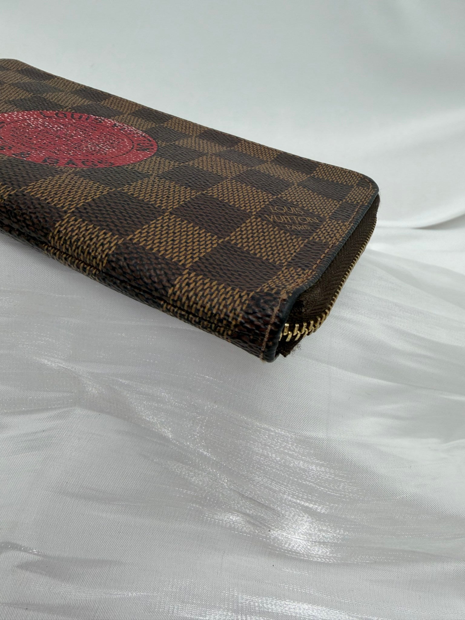 Louis Vuitton Damier Ebene Trunks L Zippy Wallet